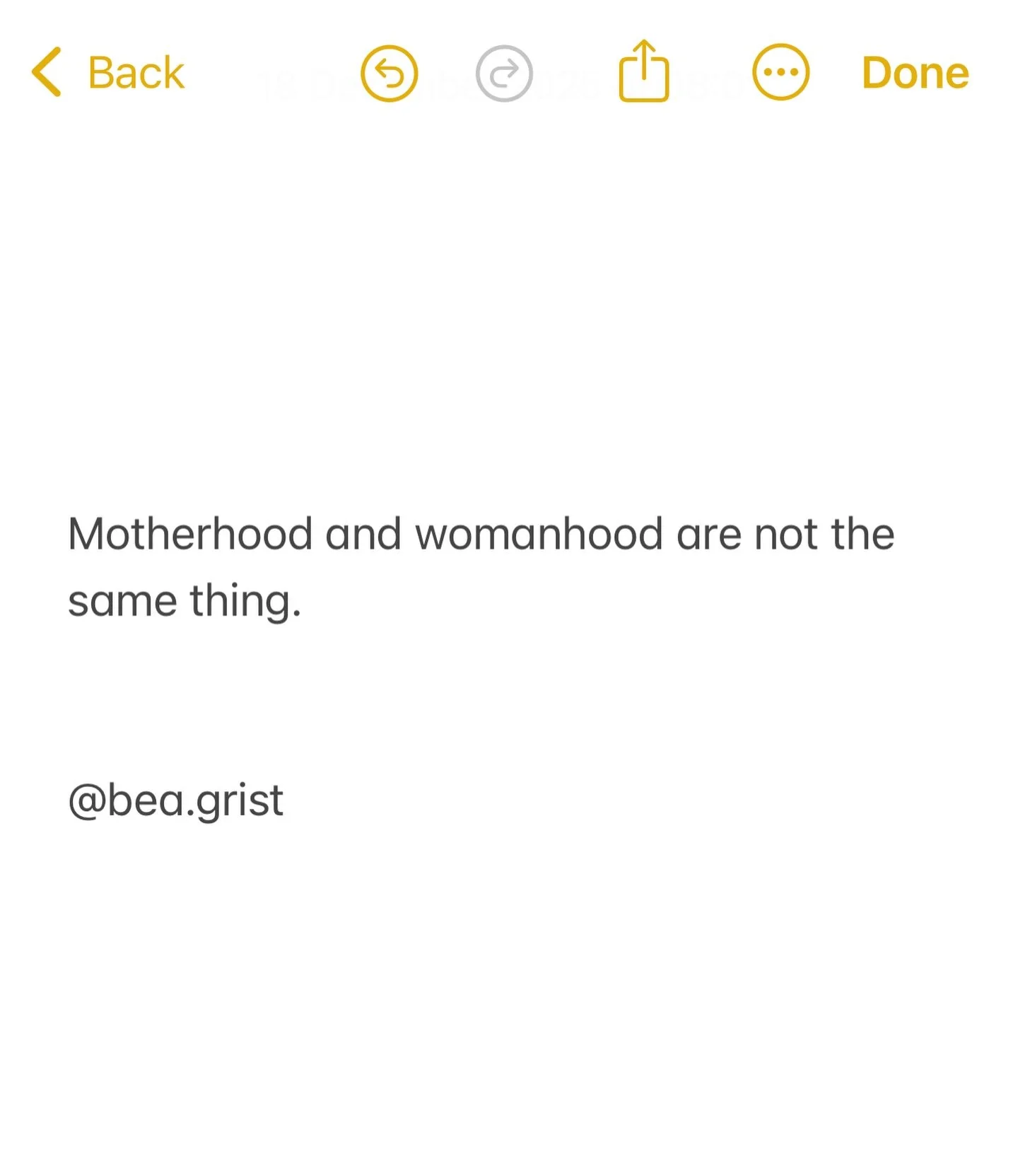 Your choice to embrace or forego motherhood is not tied in any way to your worth or identity&mdash;as a spouse, as an adult, or as a woman.

I&rsquo;ve watched friends navigate painful fertility journeys that led them to question who they are. &ldquo