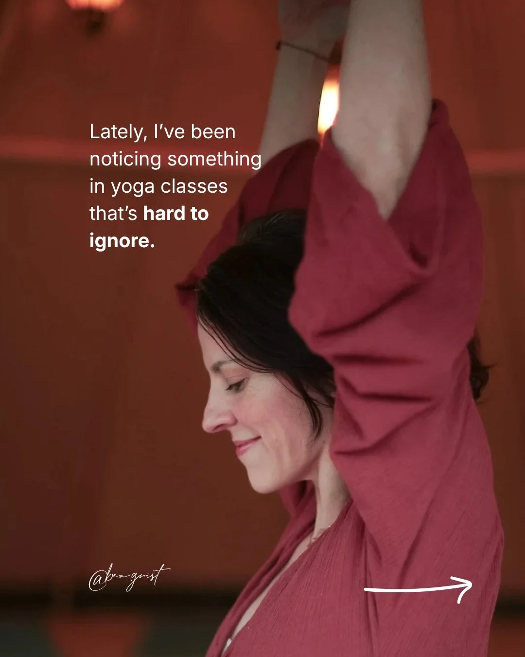 The words we use as yoga teachers matter more than we think.

Over the last few weeks I&rsquo;ve been noticing how certain phrases&mdash;ones that sound harmless on the surface&mdash;carry something deeper underneath.

None of it is overtly harmful, 