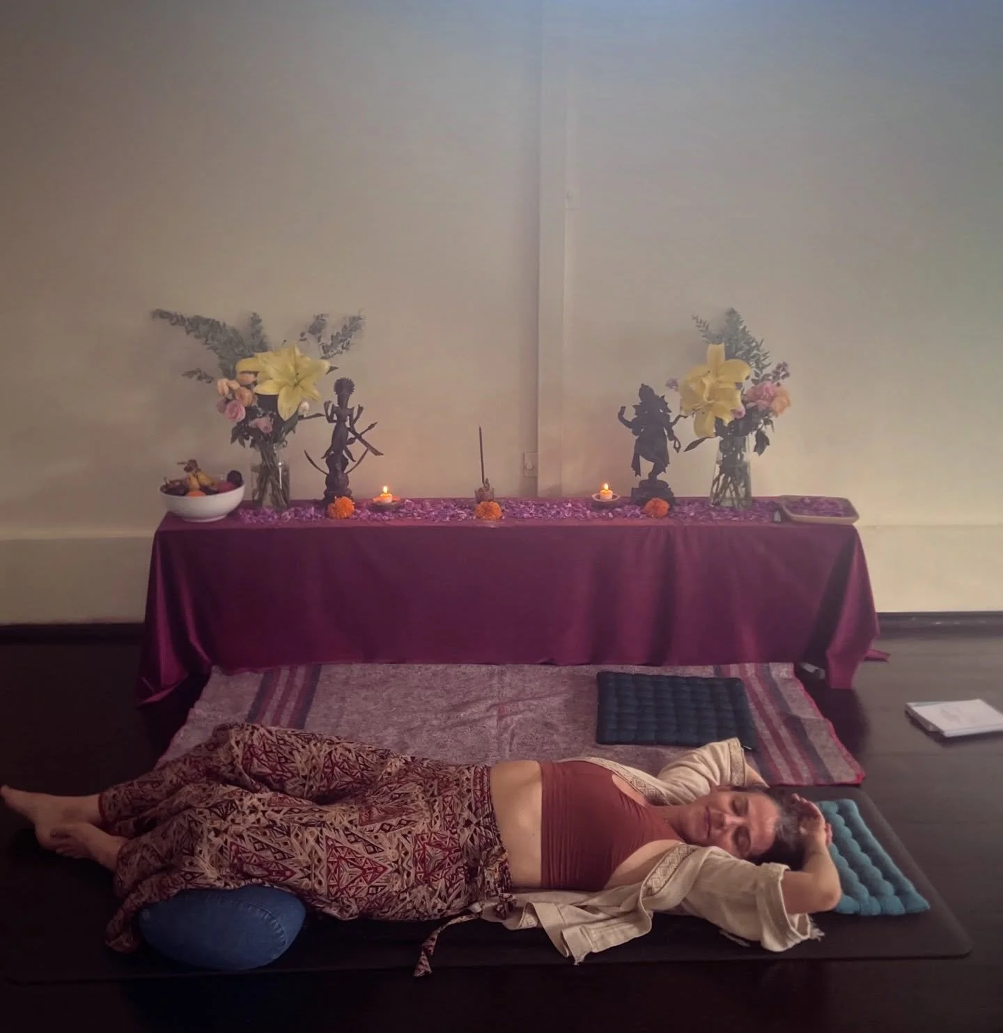 Rest. She heals 𝘦𝘷𝘦𝘳𝘺𝘵𝘩𝘪𝘯𝘨.

I&rsquo;ve just spent the last three days immersed in a yoga nidra training. I didn&rsquo;t fully know why I signed up. I&rsquo;ve practiced it for years, I already guide it in my classes, I thought I *got it*&h