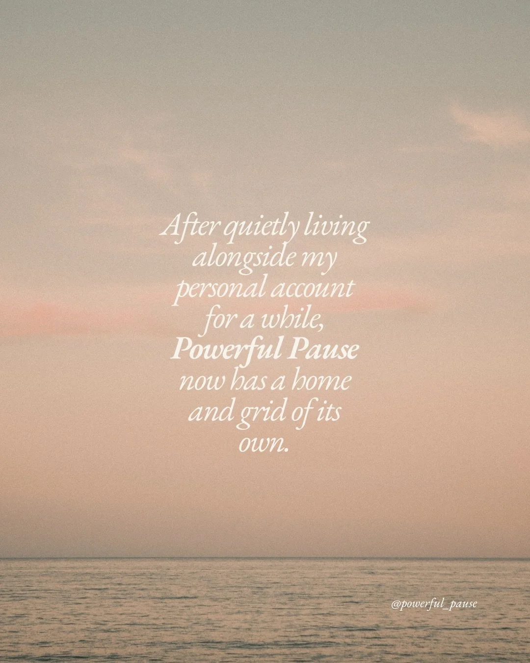 Today feels like the start of something I&rsquo;ve been working towards for a long time.

For years, I&rsquo;ve built Powerful Pause quietly alongside other roles. I&rsquo;ve poured my heart into coaching women, leading retreats, teaching yoga and cr