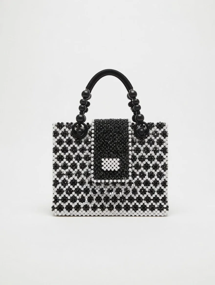 Veloura beaded handbag