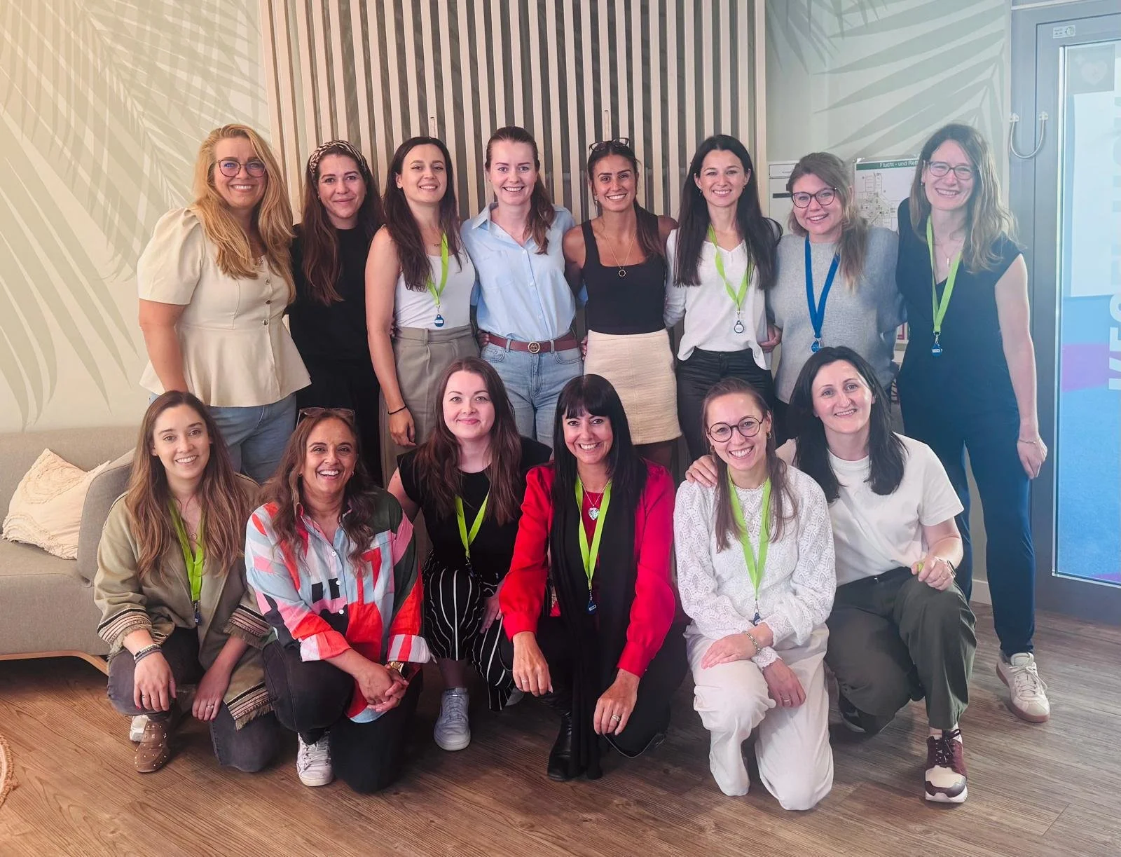 Awesome Shine WINGs for Danone Ladies in Munich!
