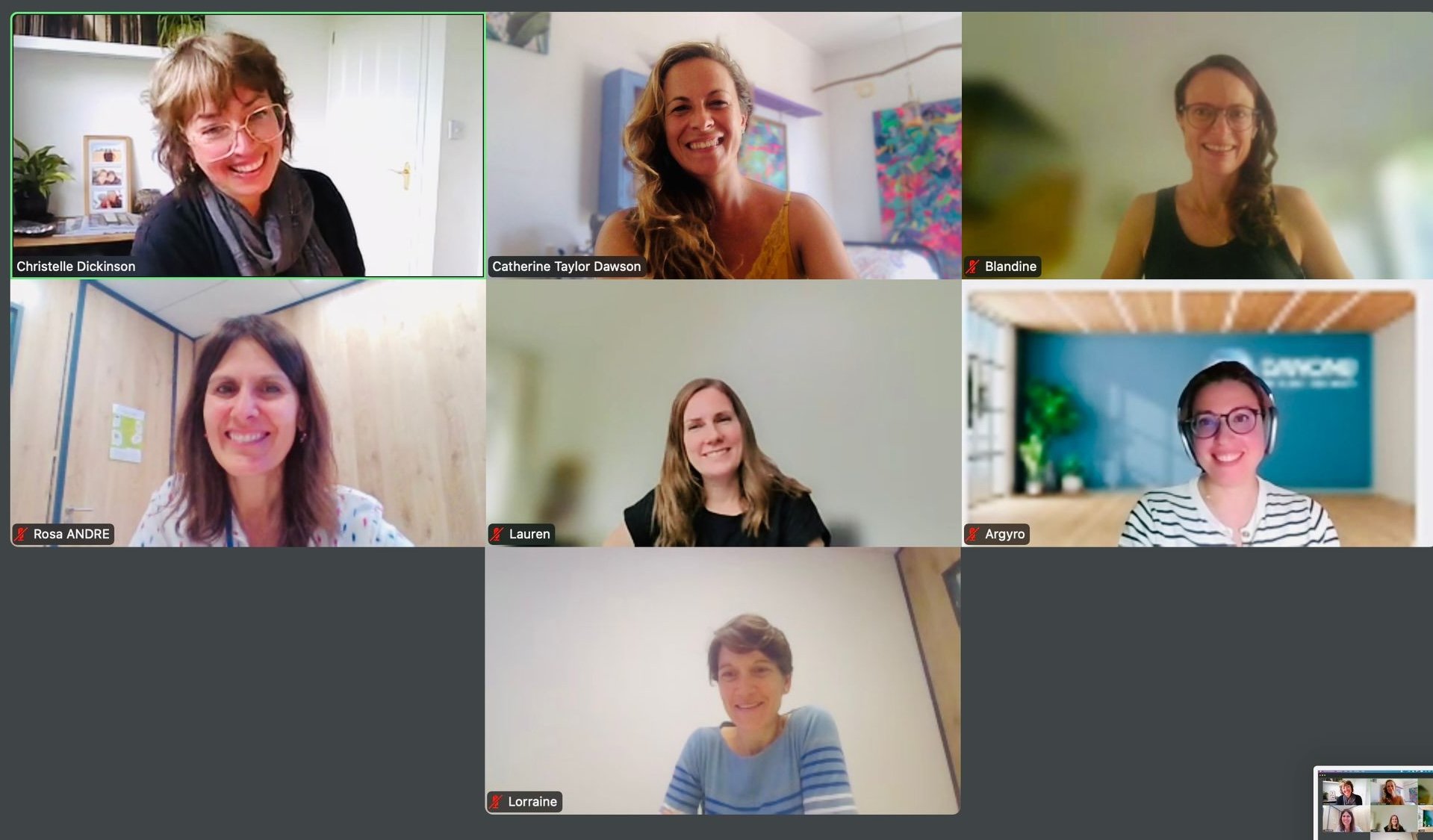 Fantastic Shine Follow up with Ladies from Danone