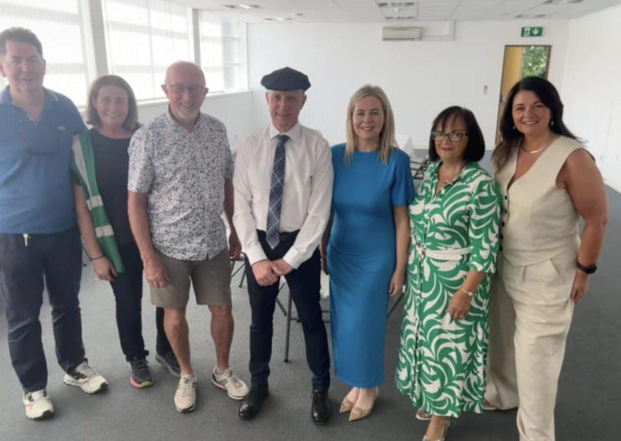 A Warm Welcome to Minister Michael Healy-Rae, T.D. in Ballyboughal