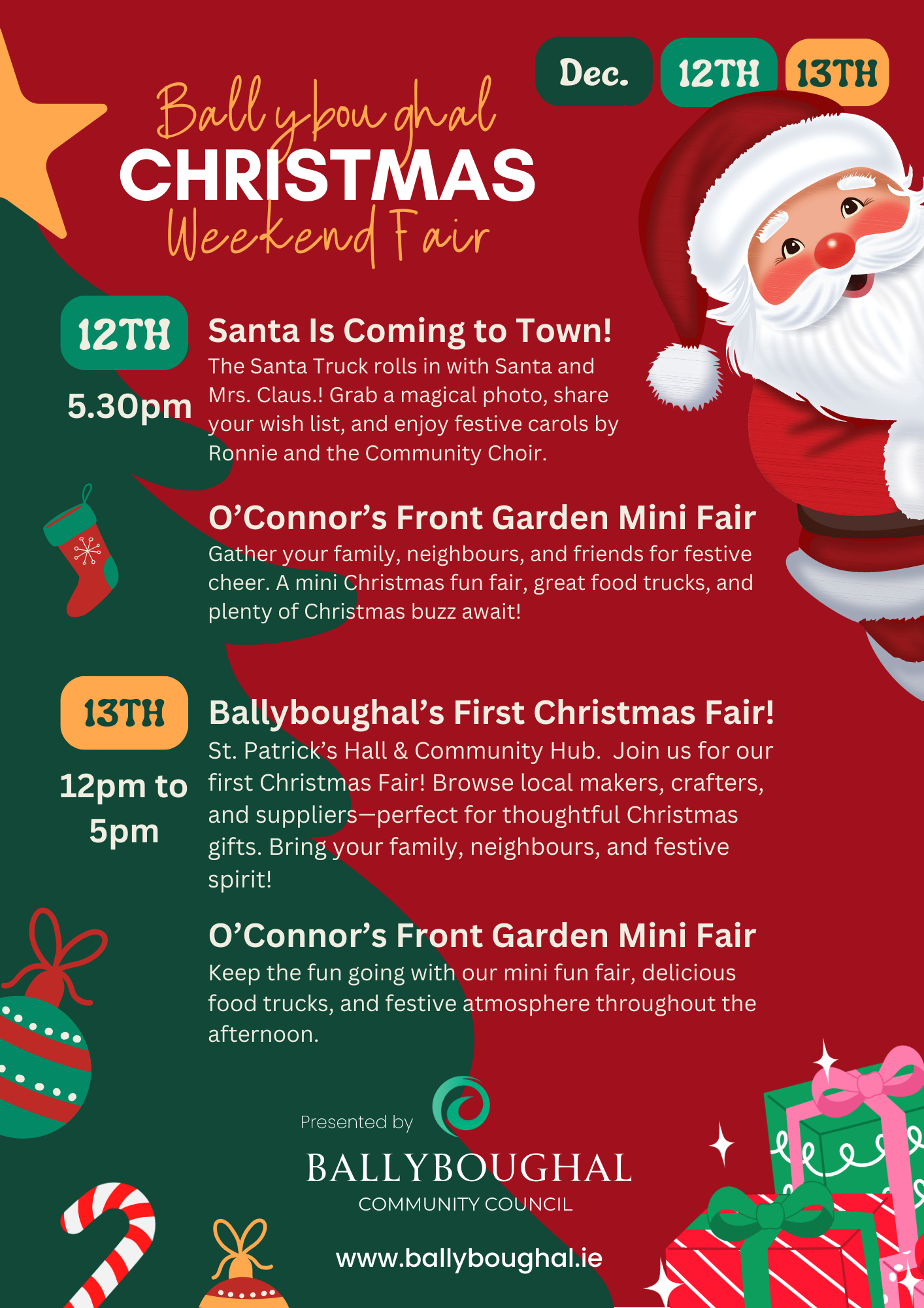 Ballyboughal Weekend Christmas Fair!