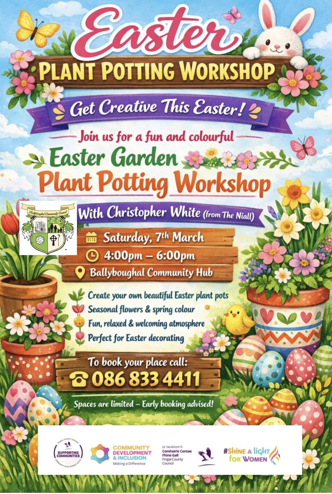 Easter Garden Plant Potting Workshop
