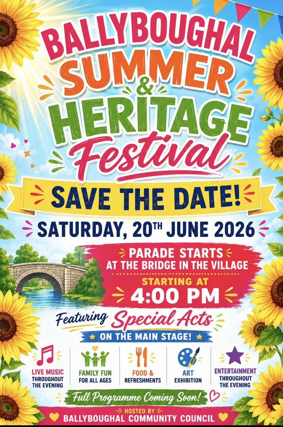 Ballyboughal Summer Heritage Festival is Back!