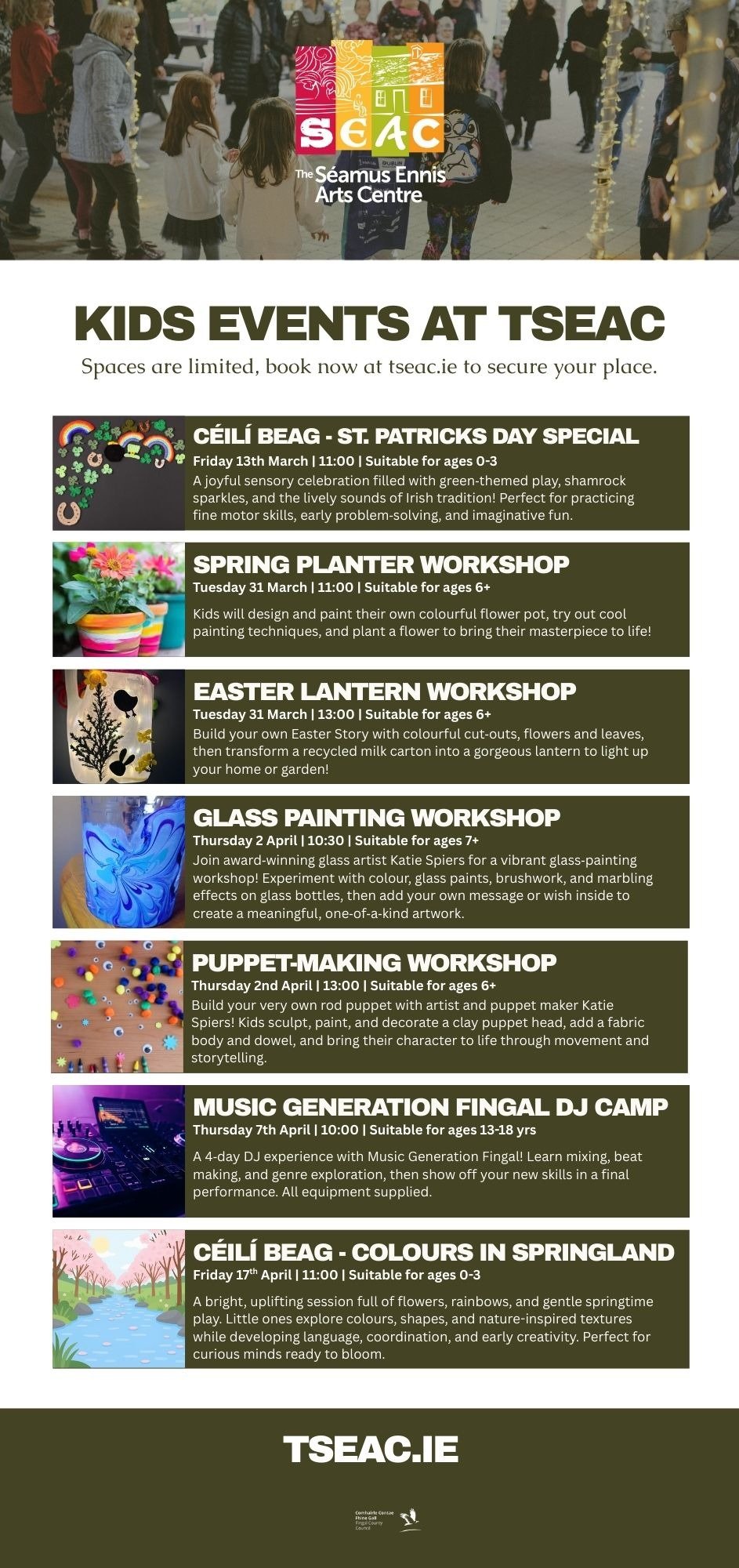 Easter Kids Events at The Séamus Ennis Arts Centre in Naul