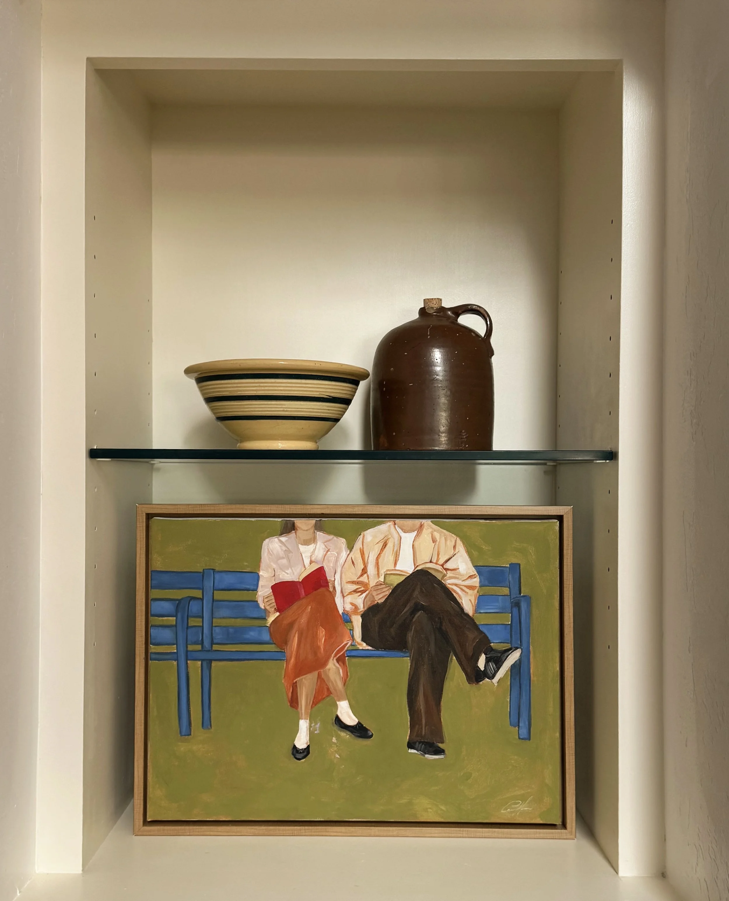 MEET ME AT THE BLUE BENCH