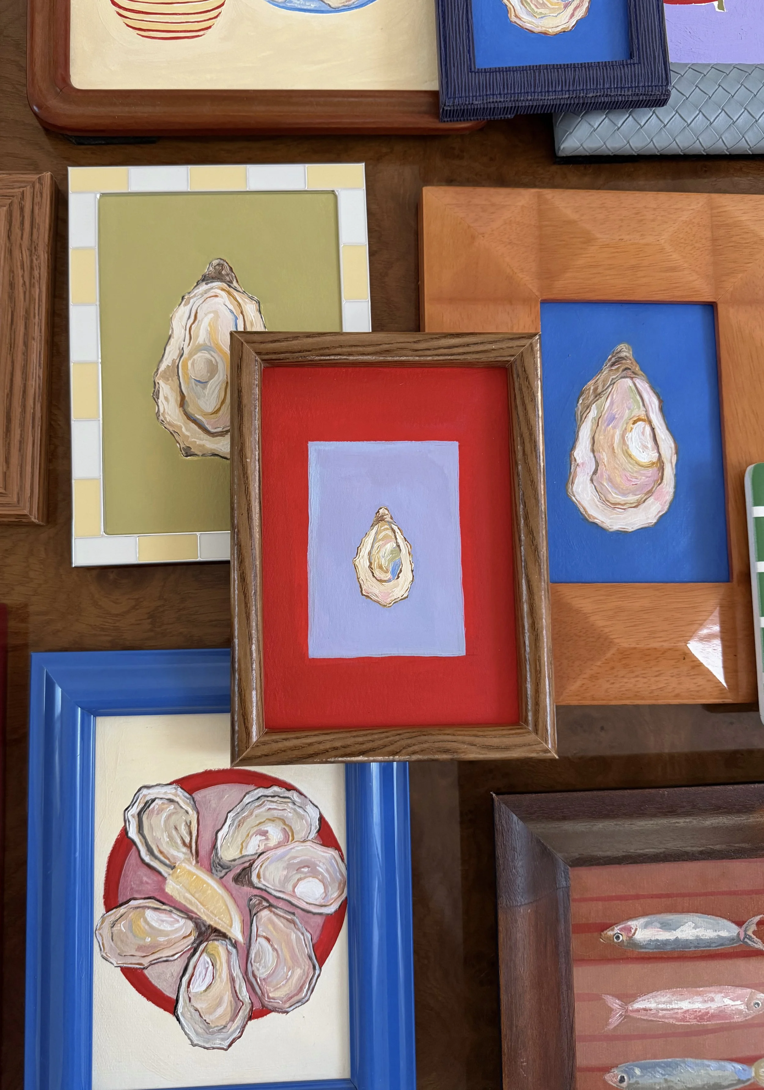 ORIGINAL OYSTER PAINTING