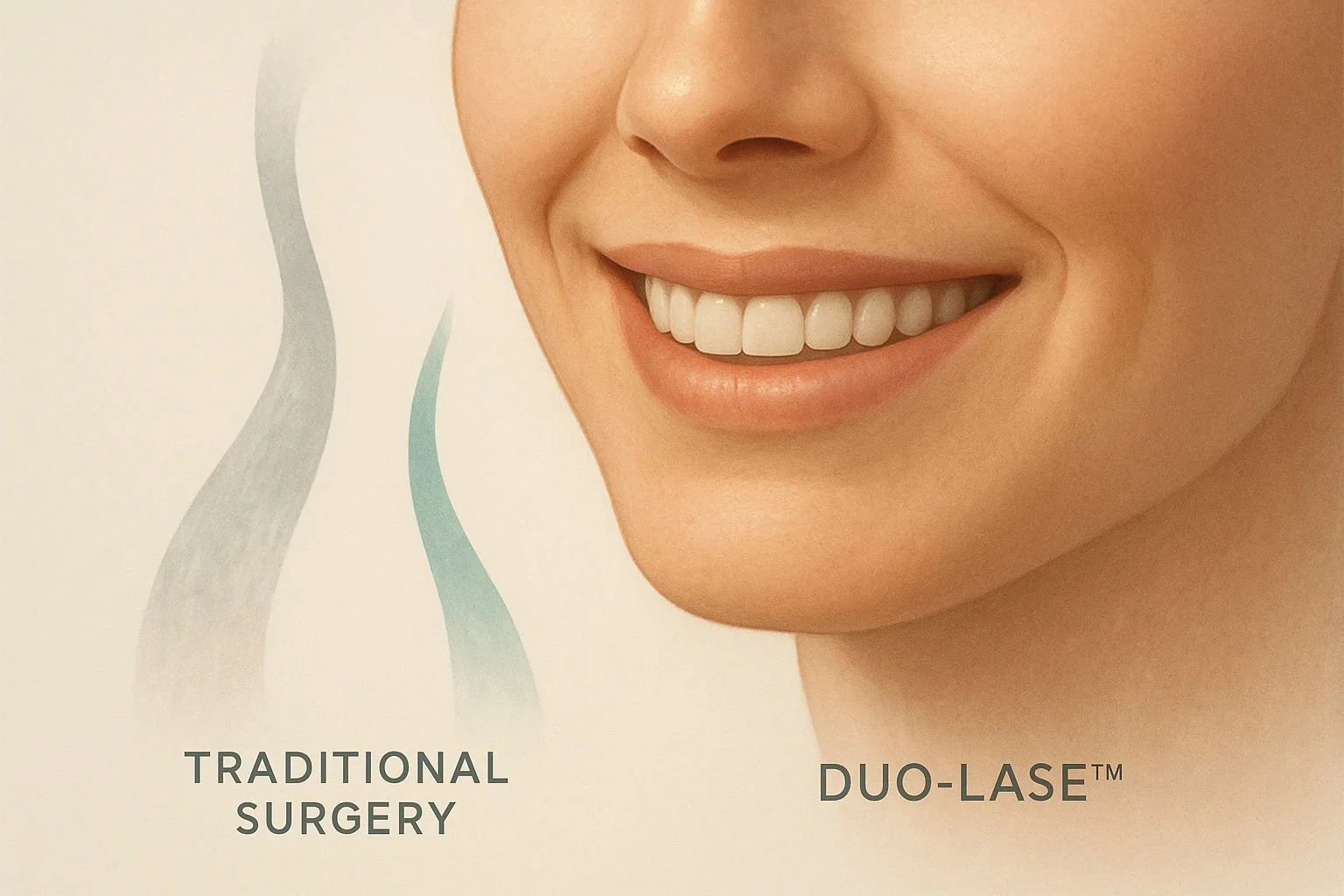 Comparing long-term costs of Duo-Lase and traditional gum surgery