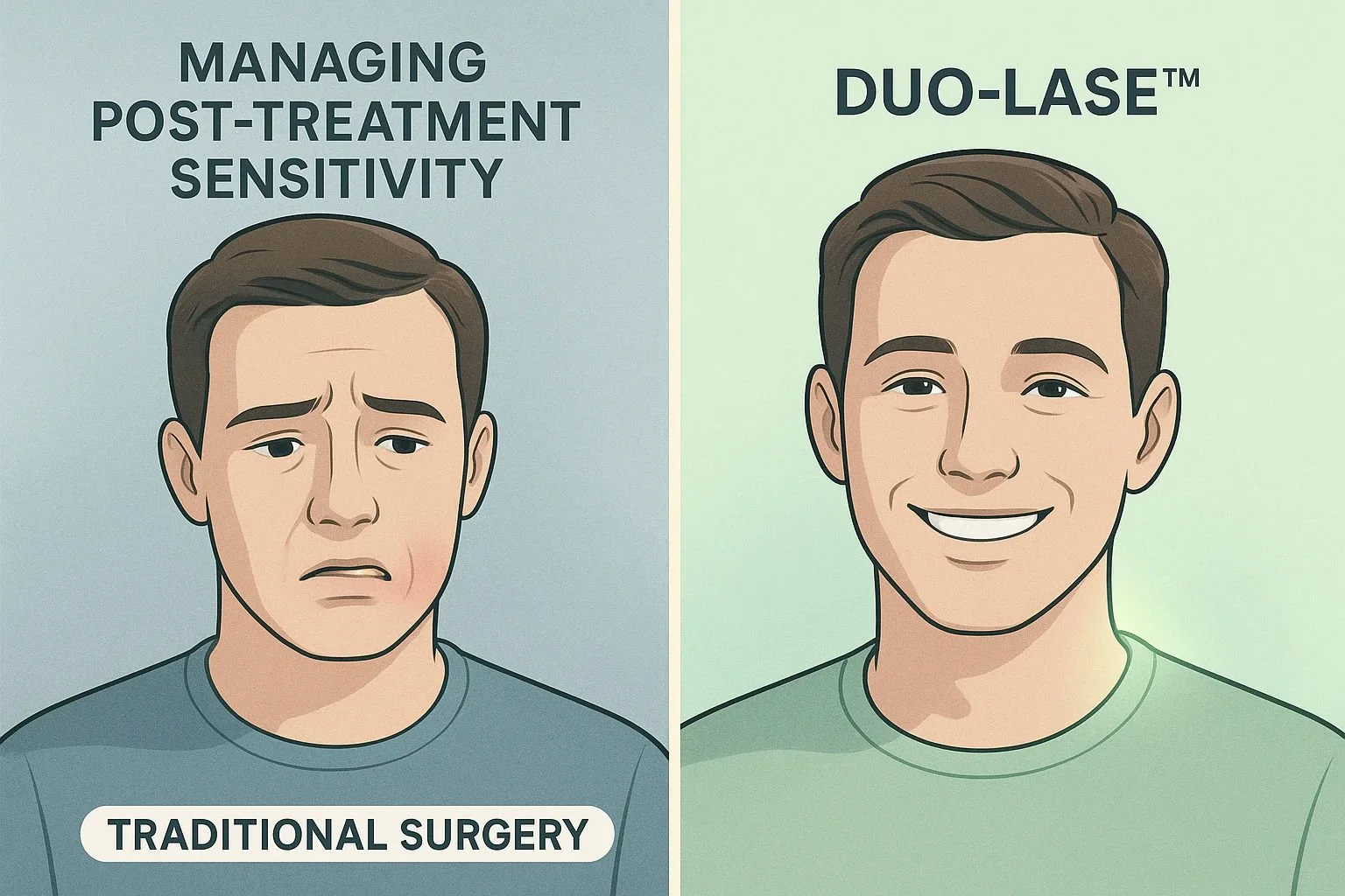 Managing Post-Treatment Sensitivity and Comfort Strategies