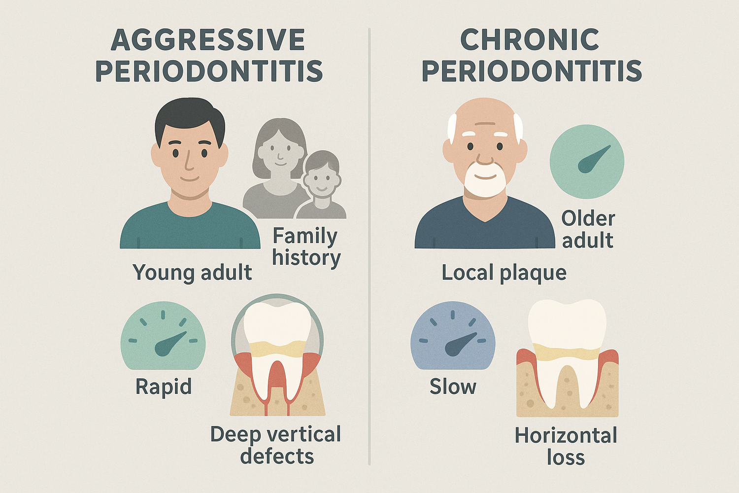 Clinical Differences in Aggressive and Chronic Periodontitis — Duo-Lase™