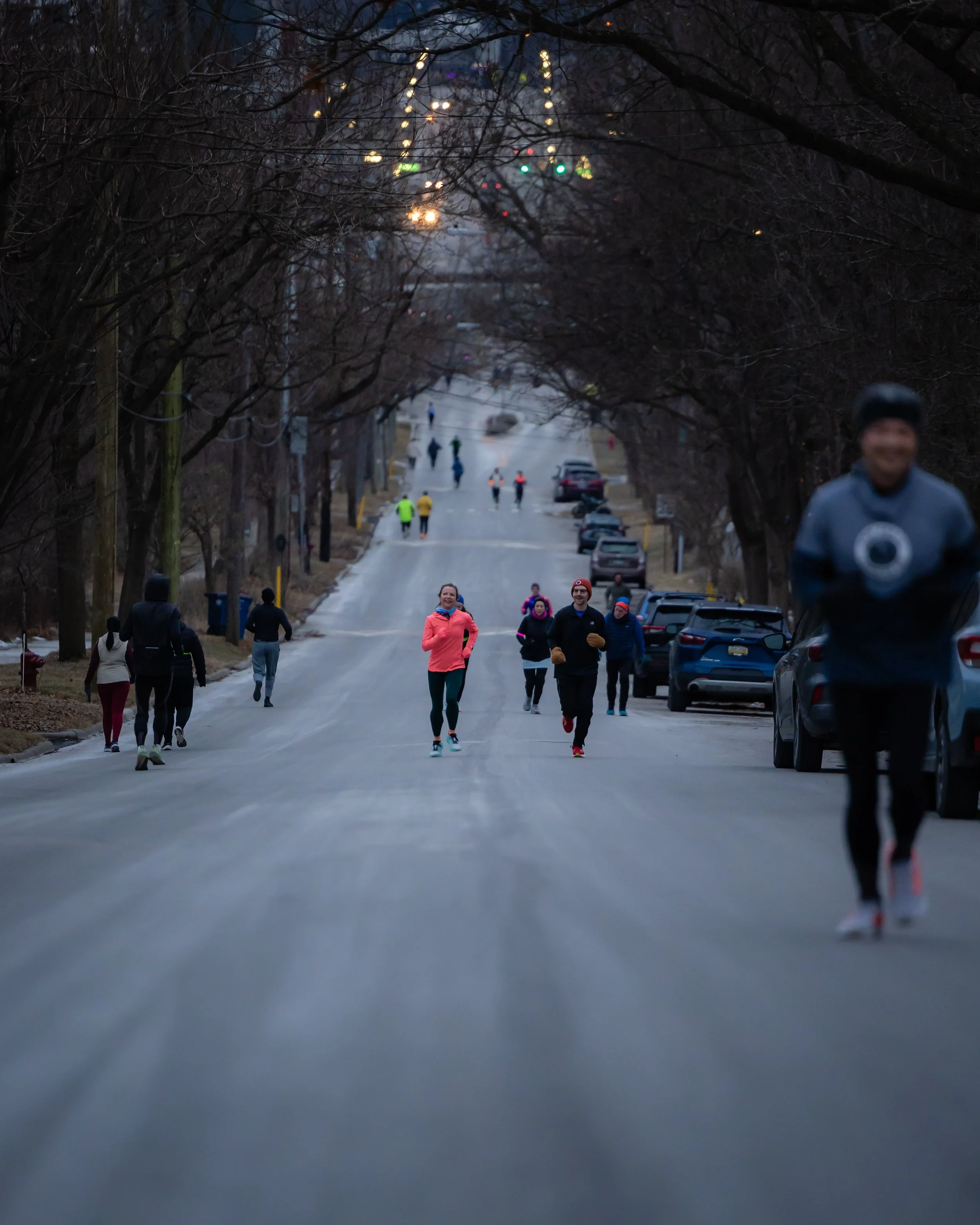 Ann Arbor Running Co. Run Broadway Event
