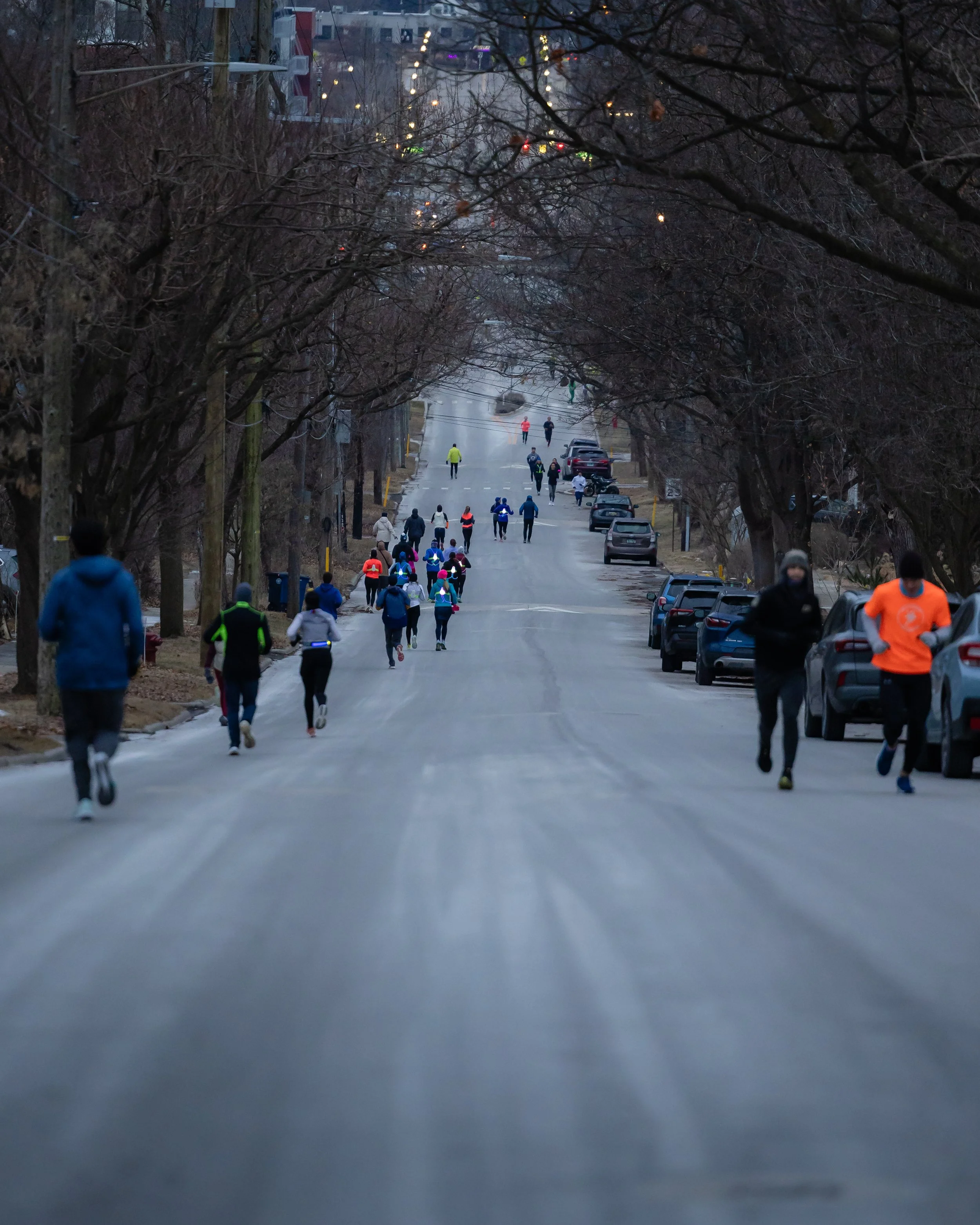 Ann Arbor Running Co. Run Broadway Event