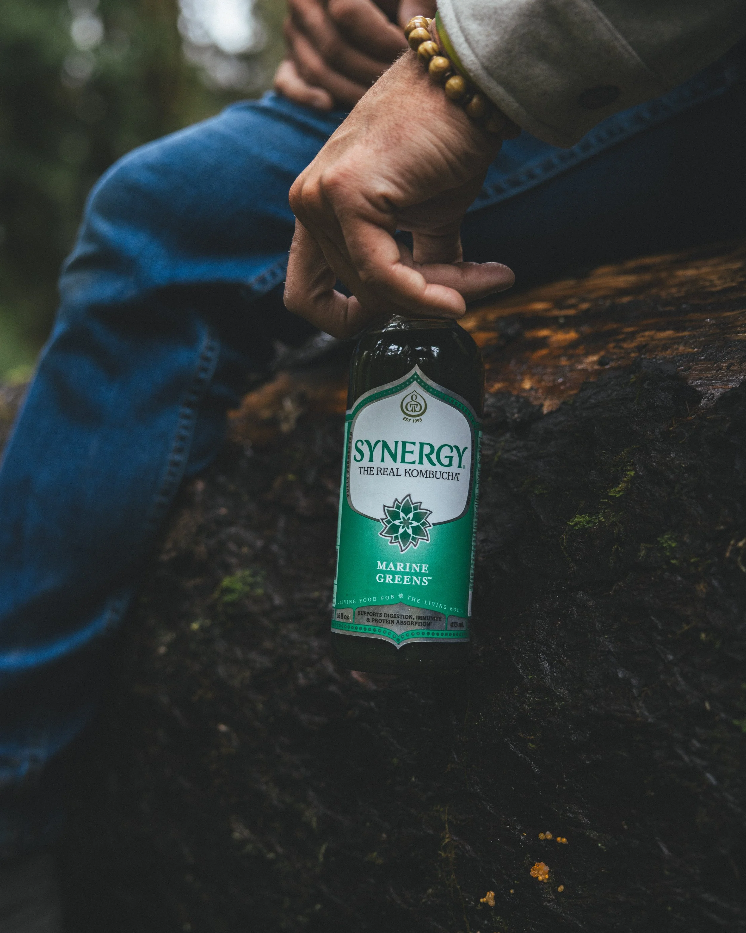 Synergy Kombucha Marine Greens Pacific Northwest Product And Life Style Spec Work