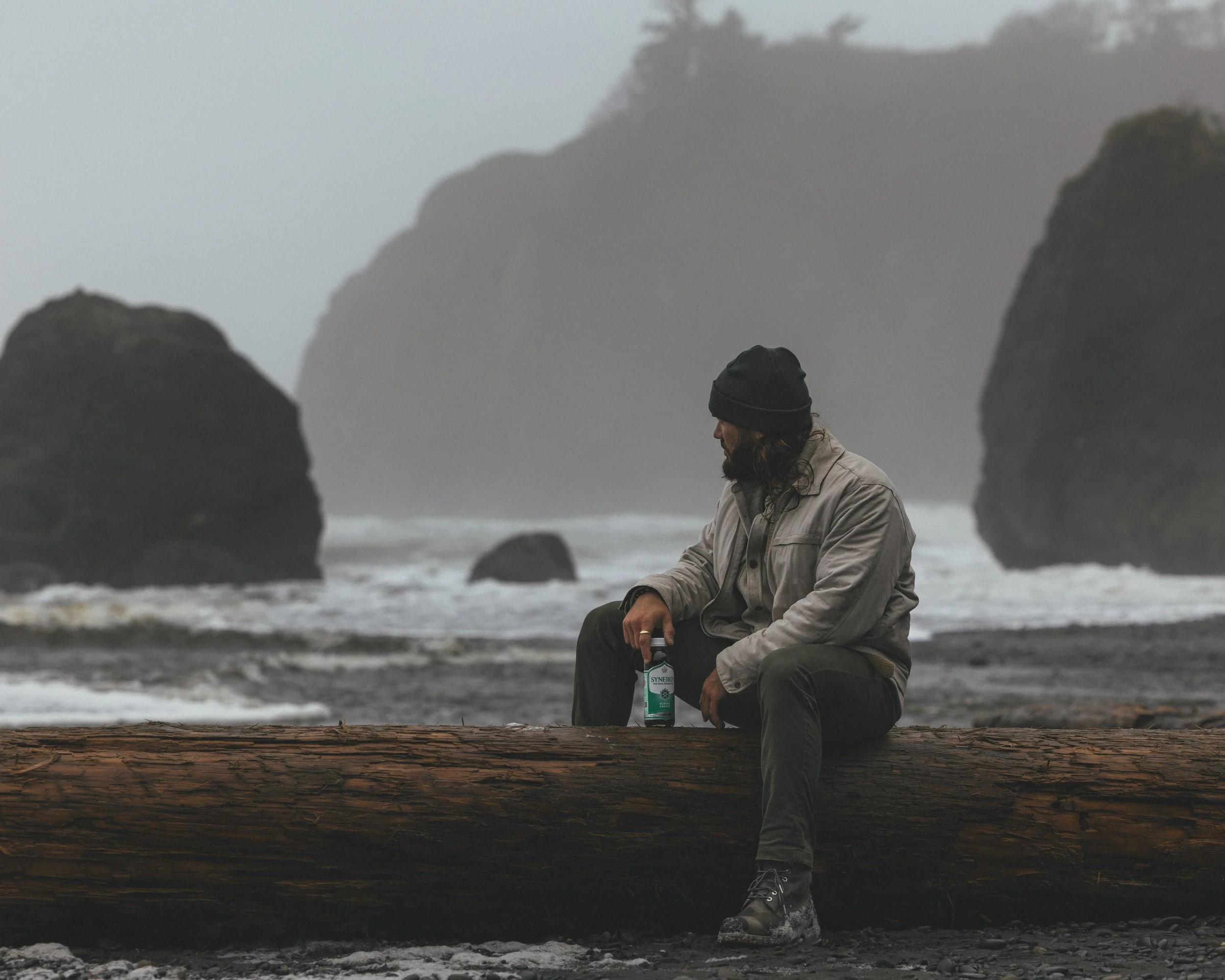 Synergy Kombucha Marine Greens Pacific Northwest Product And Life Style Spec Work