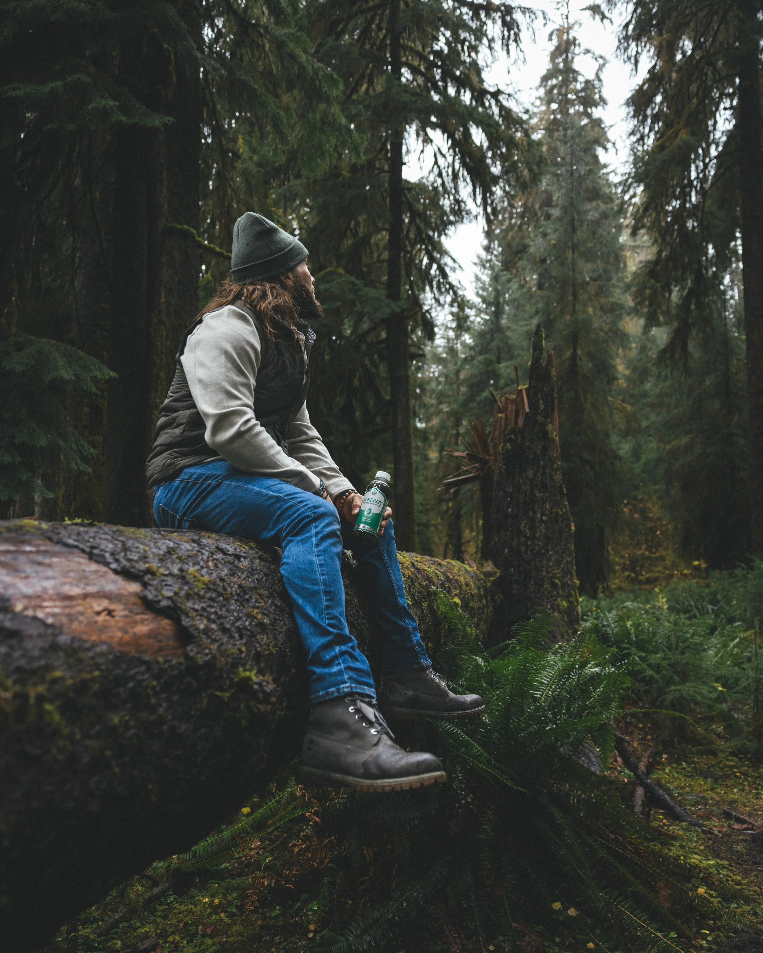 Synergy Kombucha Marine Greens Pacific Northwest Product And Life Style Spec Work