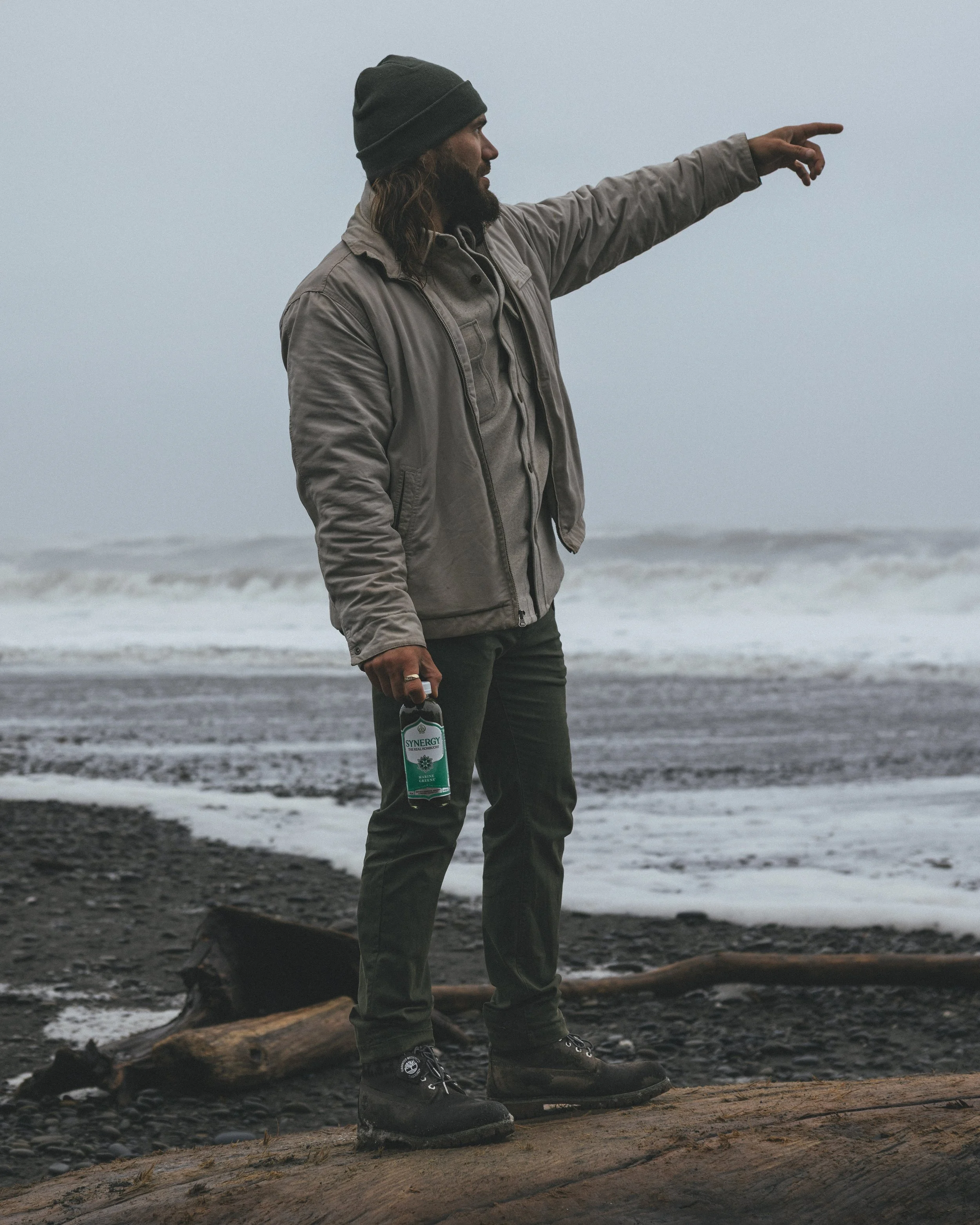 Synergy Kombucha Marine Greens Pacific Northwest Product And Life Style Spec Work