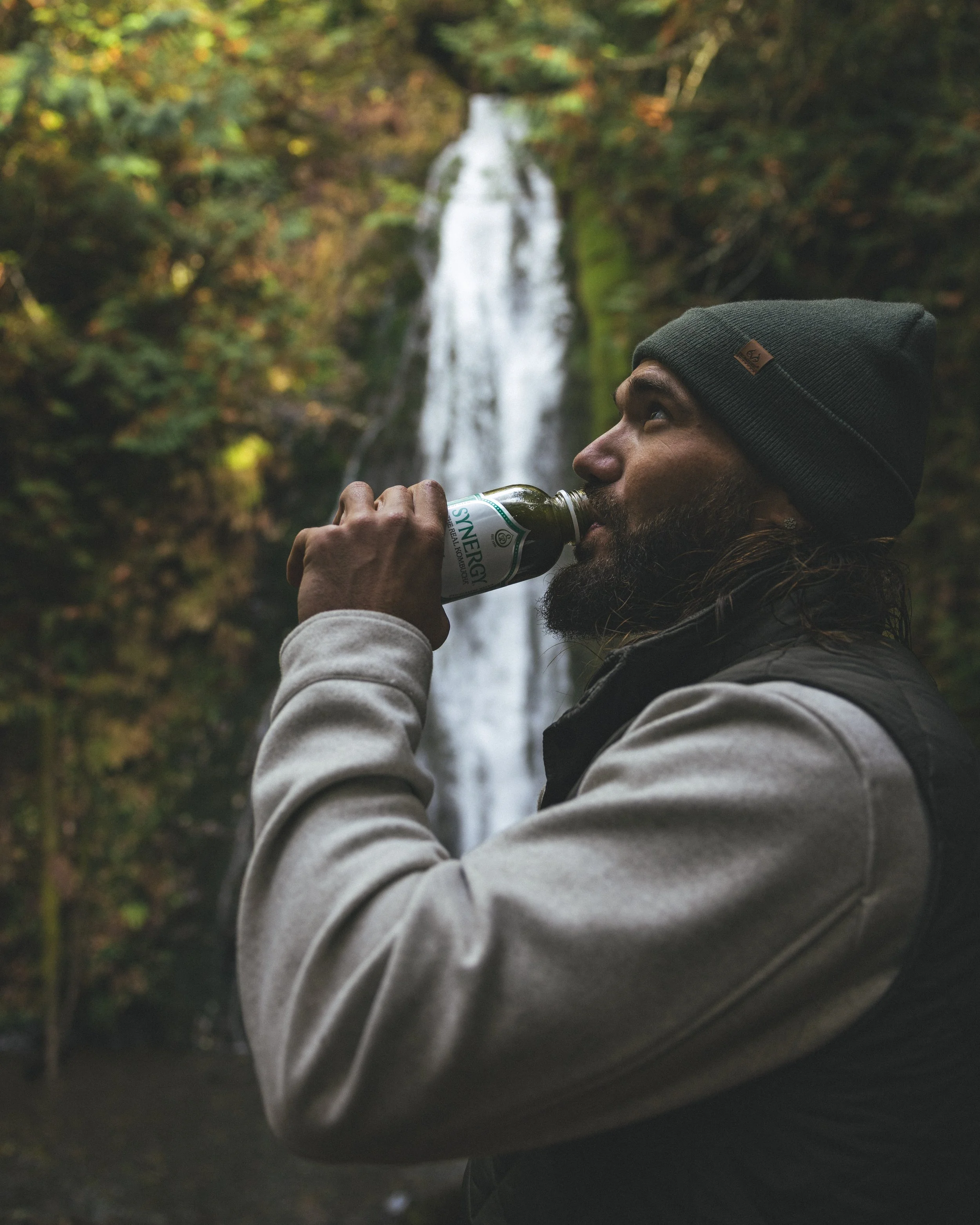 Synergy Kombucha Marine Greens Pacific Northwest Product And Life Style Spec Work