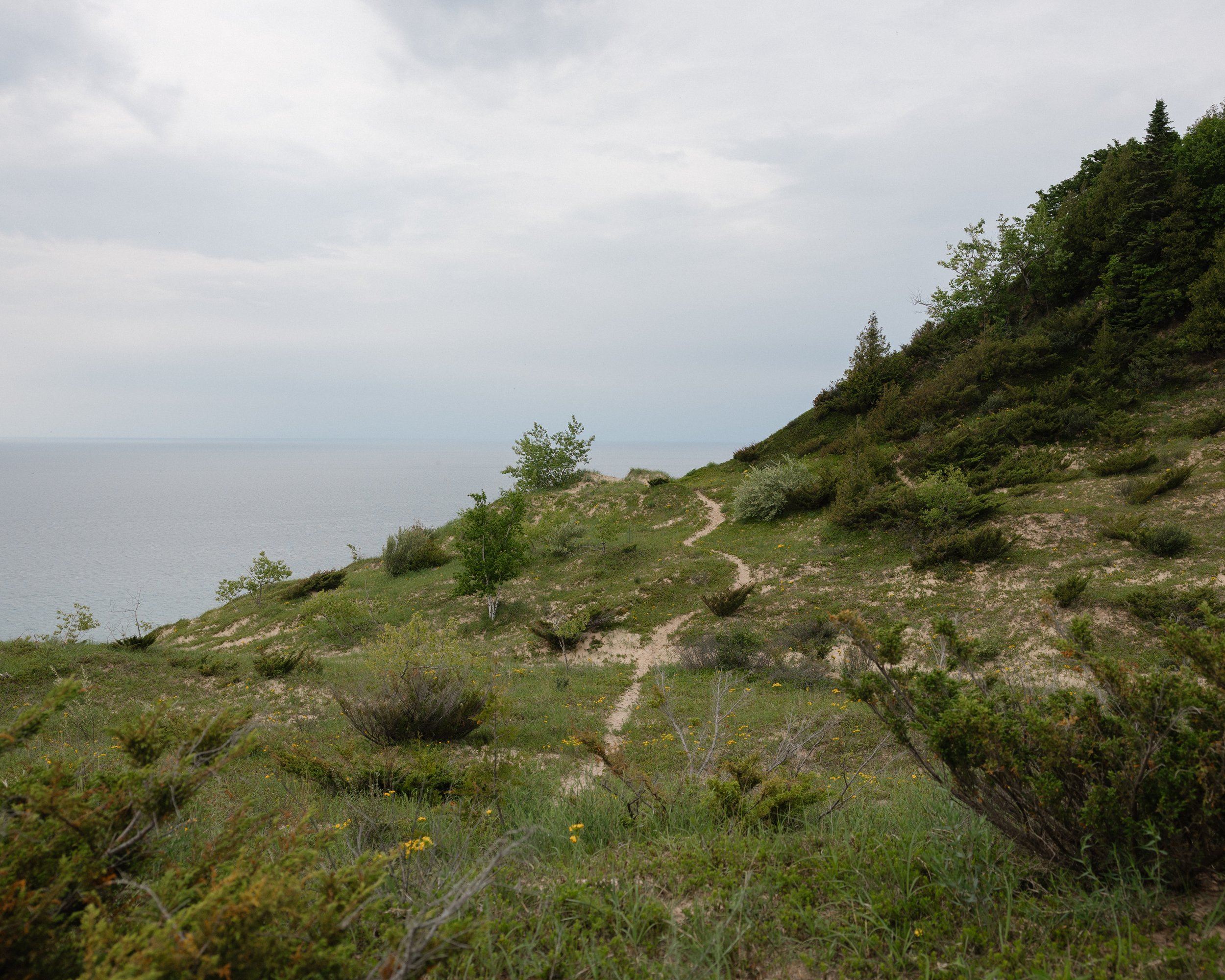 Northern Michigan Arcadia Bluffs Wedding. Sand Dune Michigan Wedding