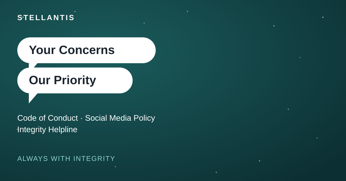 Your Concerns, Our Priority: Code of Conduct and Social Media Policy
