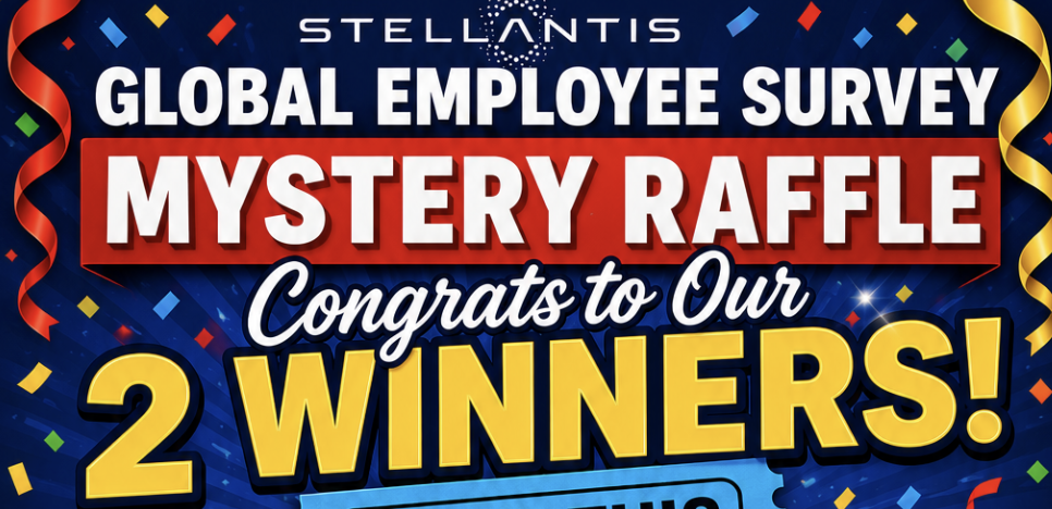 Global Employee Survey Mystery Raffle: Congrats to Our 2 Winners