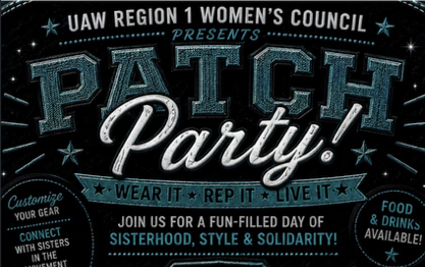 UAW Region 1 Women's Council Patch Party