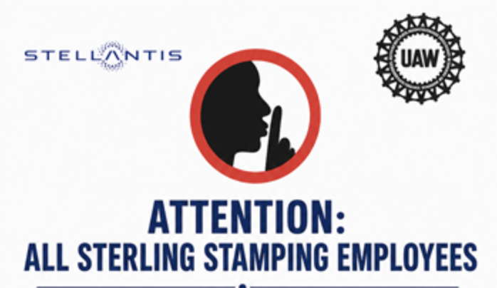 Attention All Sterling Stamping Employees: Moment of Silence