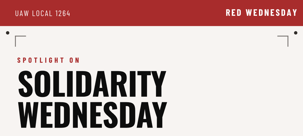 Solidarity Wednesday: Wear Red Tomorrow