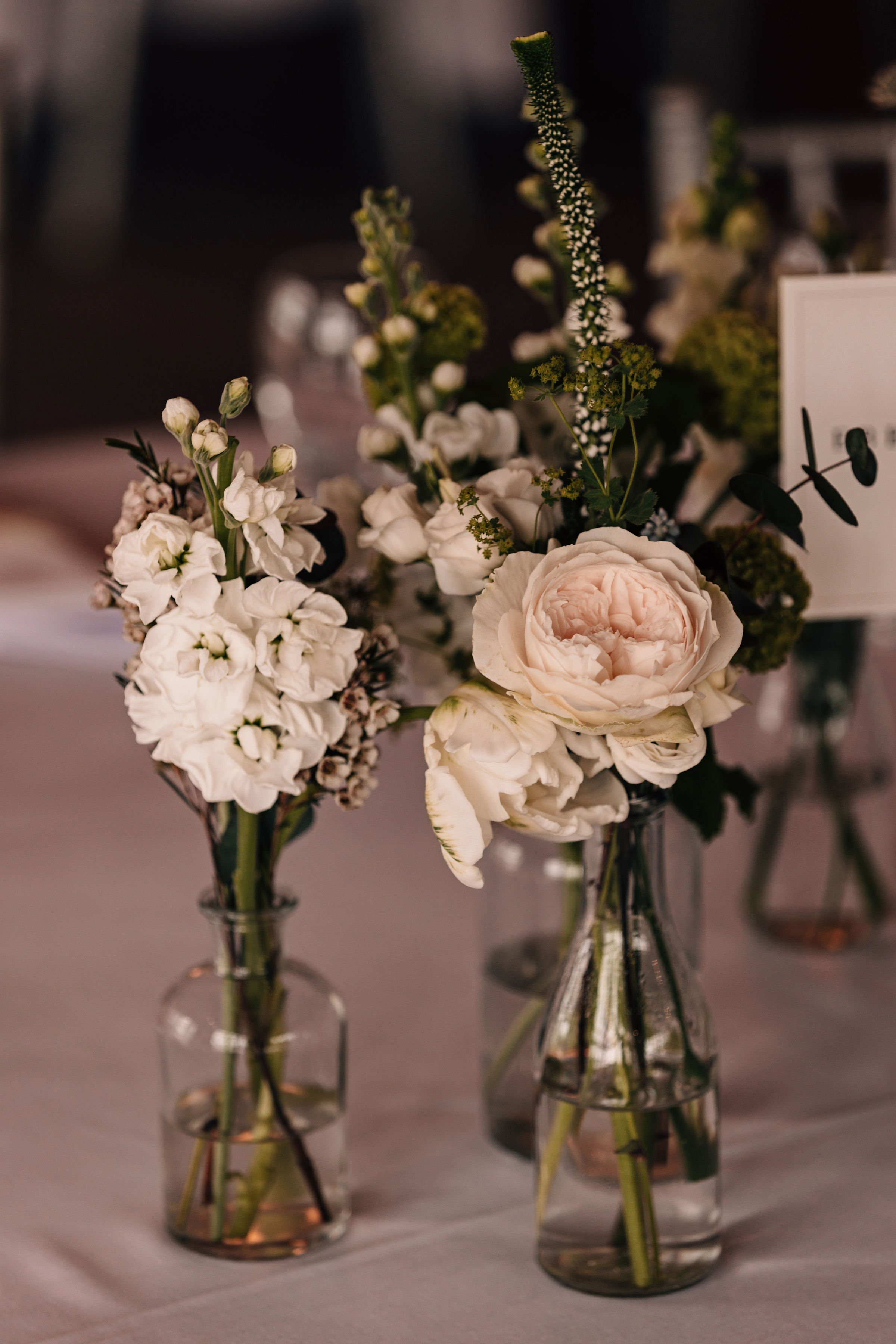 Wedding table centres
