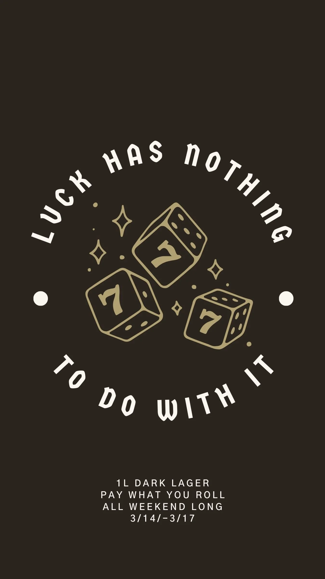 St PATRICK’S DAY TICKED DINNER