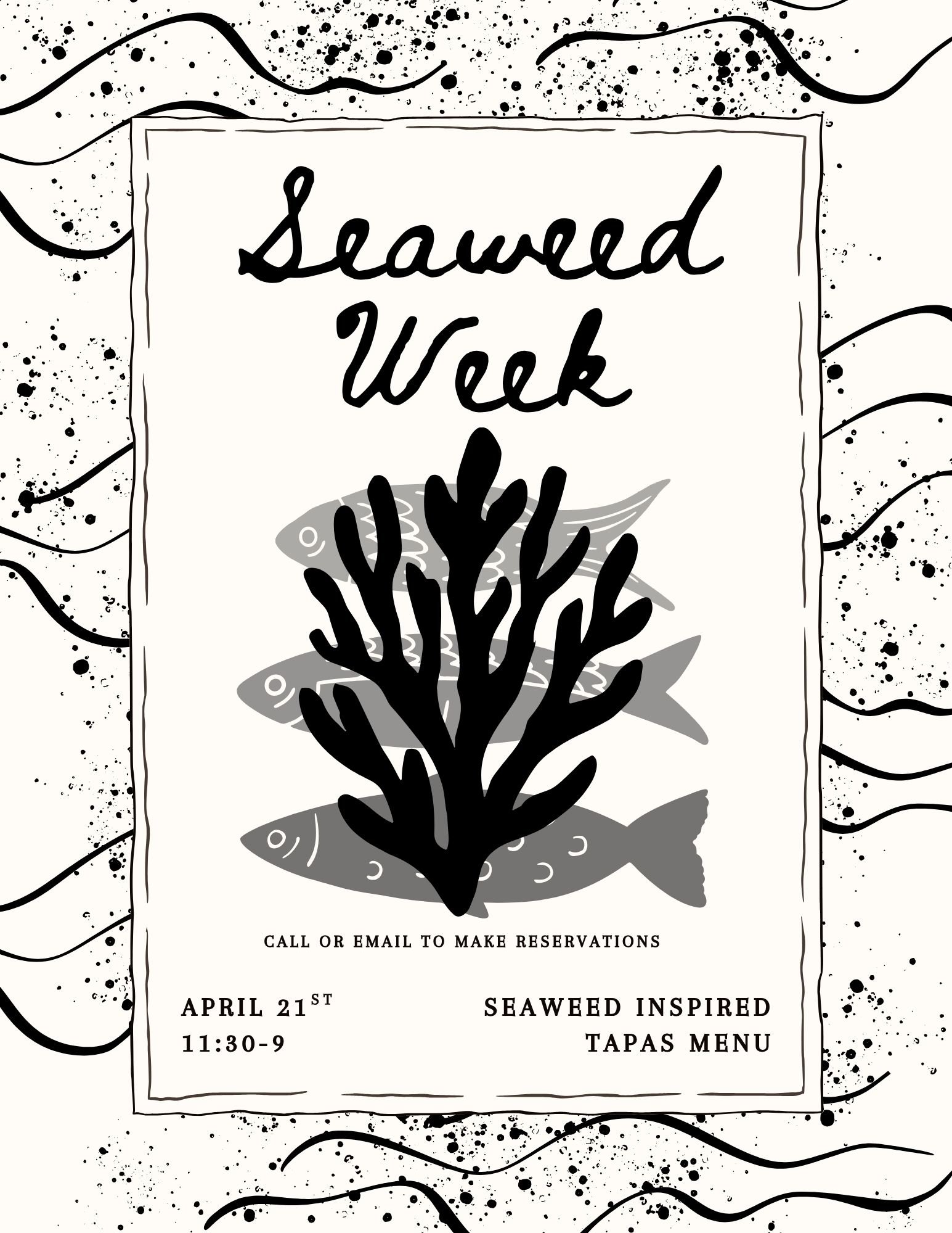 MAINE SEAWEED WEEK TICKETED DINNER