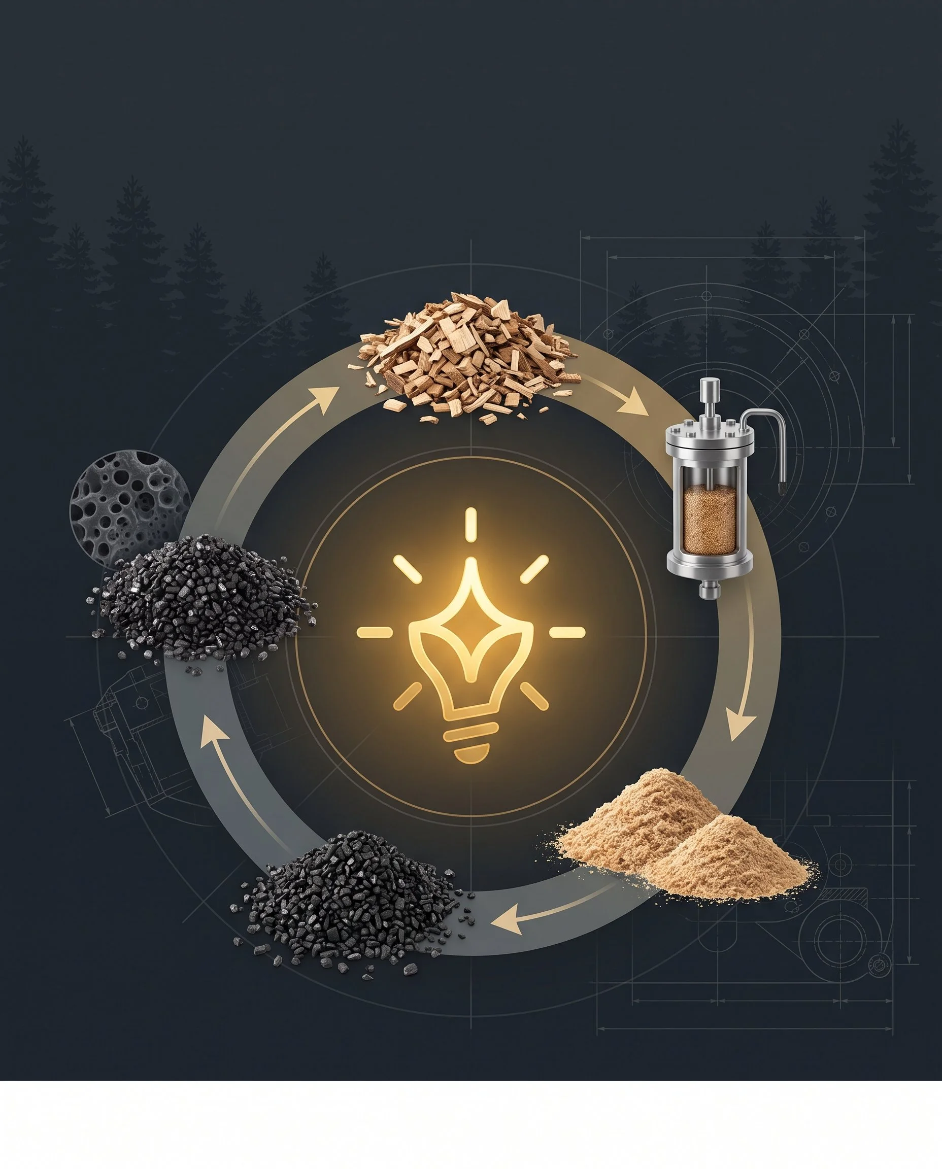 LocalBiorefinery Ltd receives granted Finnish patent for sugar-depleted sawdust biochar and activated-carbon process