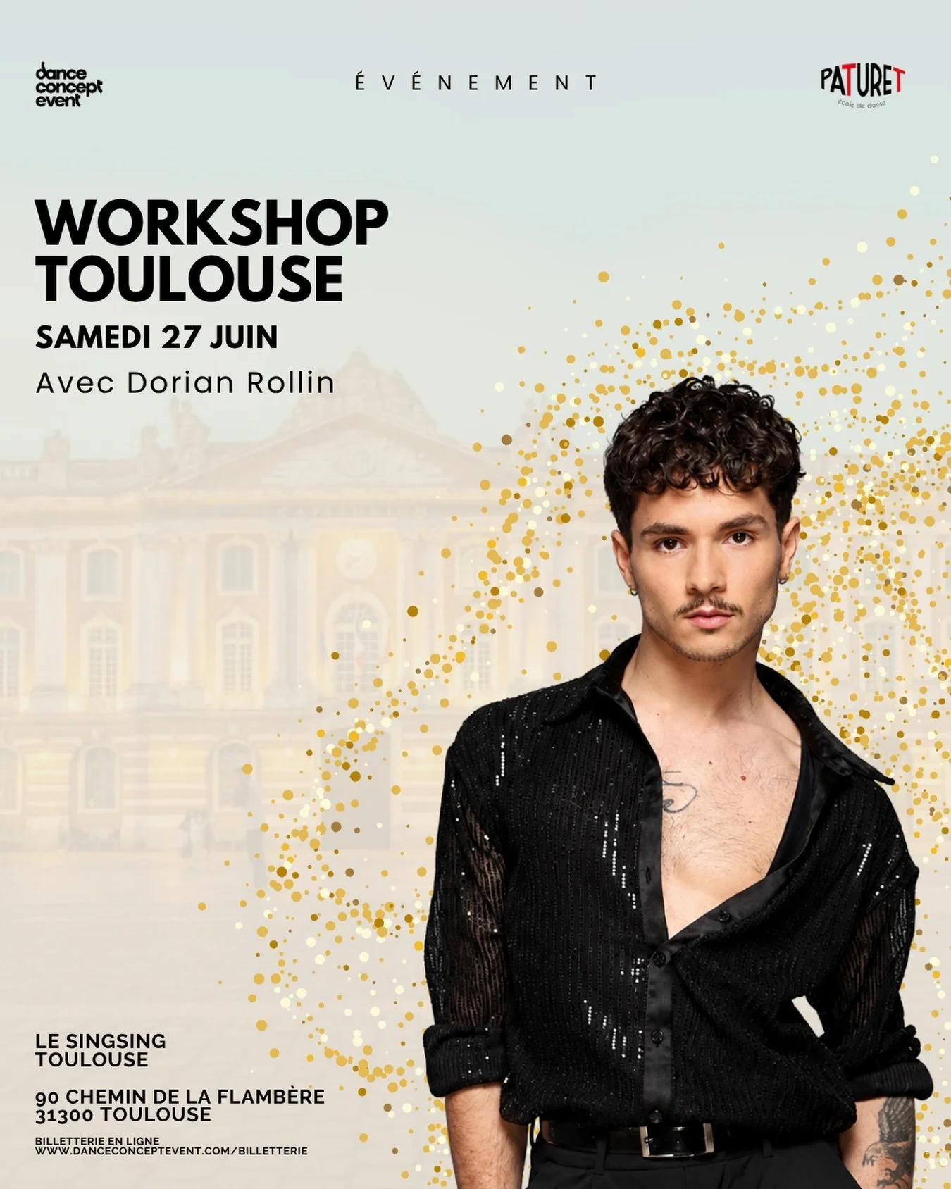 TOULOUSE 🫶🏻

Notre tour de France des workshops touche &agrave; sa fin, mais nous avons tenu &agrave; rajouter une derni&egrave;re date ✨

Vous nous l&rsquo;avez tellement demand&eacute;&hellip; Nous serons chez vous, pour la premi&egrave;re fois, 
