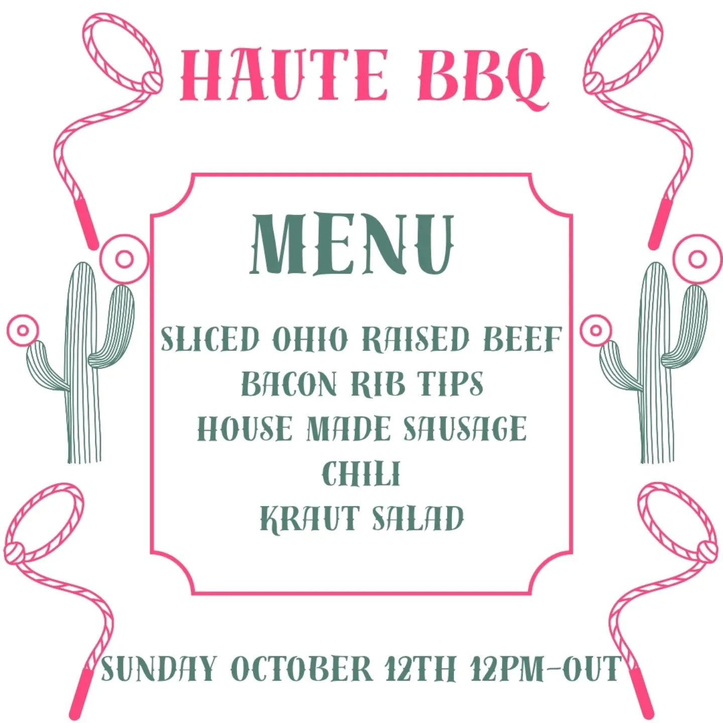We are only a few days away from our first BBQ Pop up of the year!  Stop by Sunday and pick up some delicious BBQ to enjoy while watching the Browns take on the Steelers!