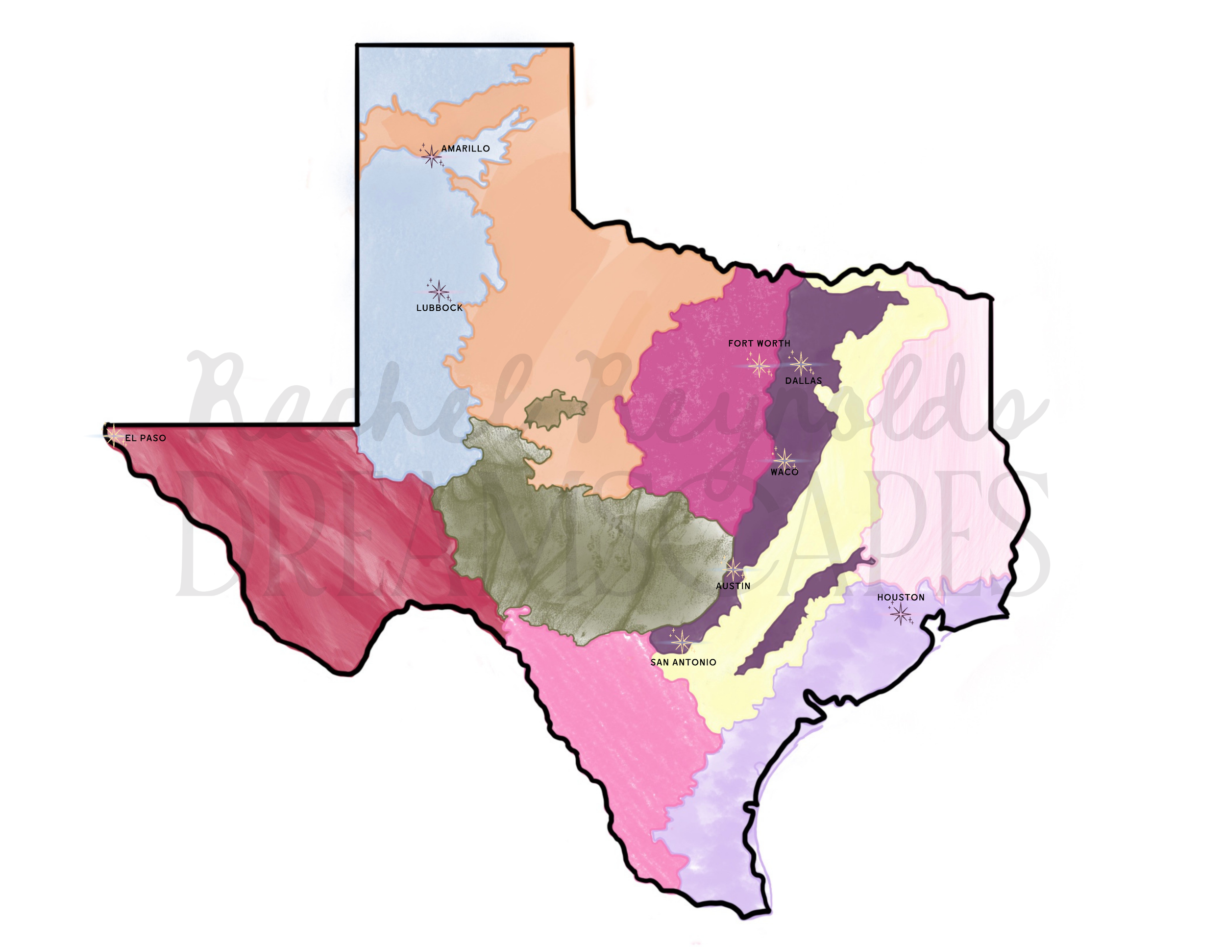 Texas Level 3 Eco Region map (1).png