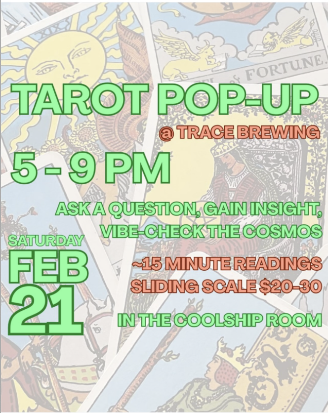 Tarot Pop Up @ Trace Brewing