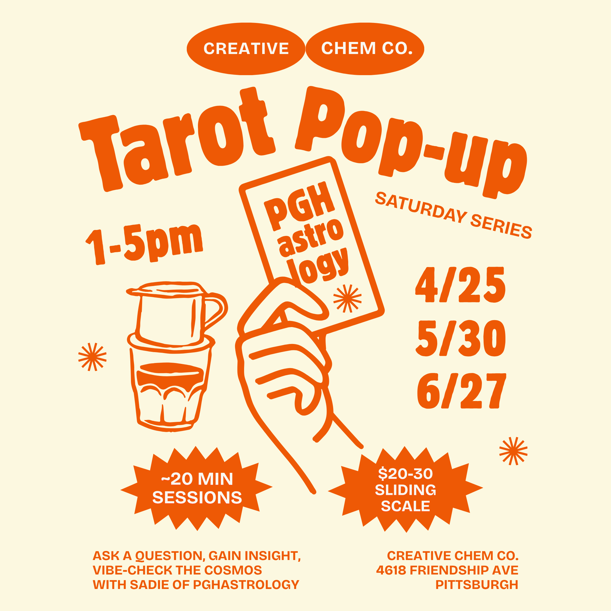 Pop-up @ Creative Chem Co.