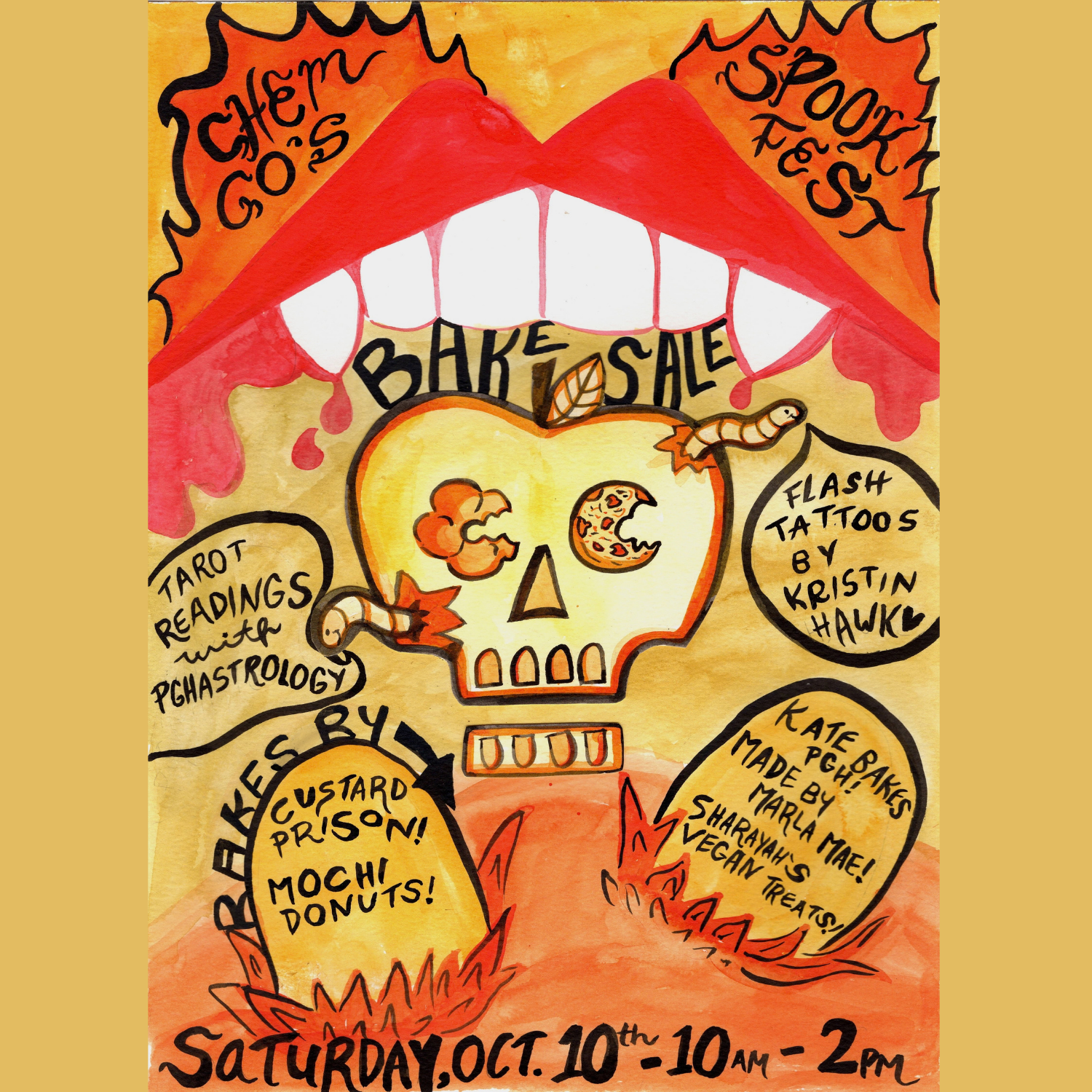 Creative Chem Co. Bake Sale