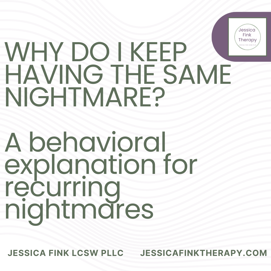 Why Do I Keep Having the Same Nightmare?