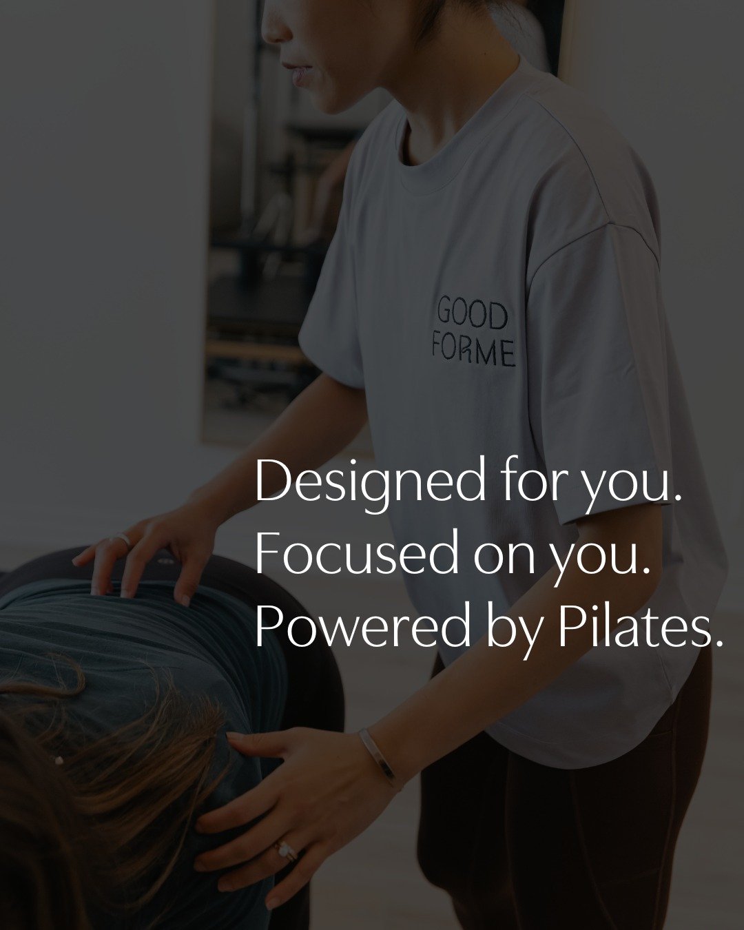 At Good Forme Pilates, we understand that every day is different&mdash;some days you feel strong, other days you might need something gentler. That&rsquo;s why our personalized movement coaching is designed to adapt to you and your body&rsquo;s ever-