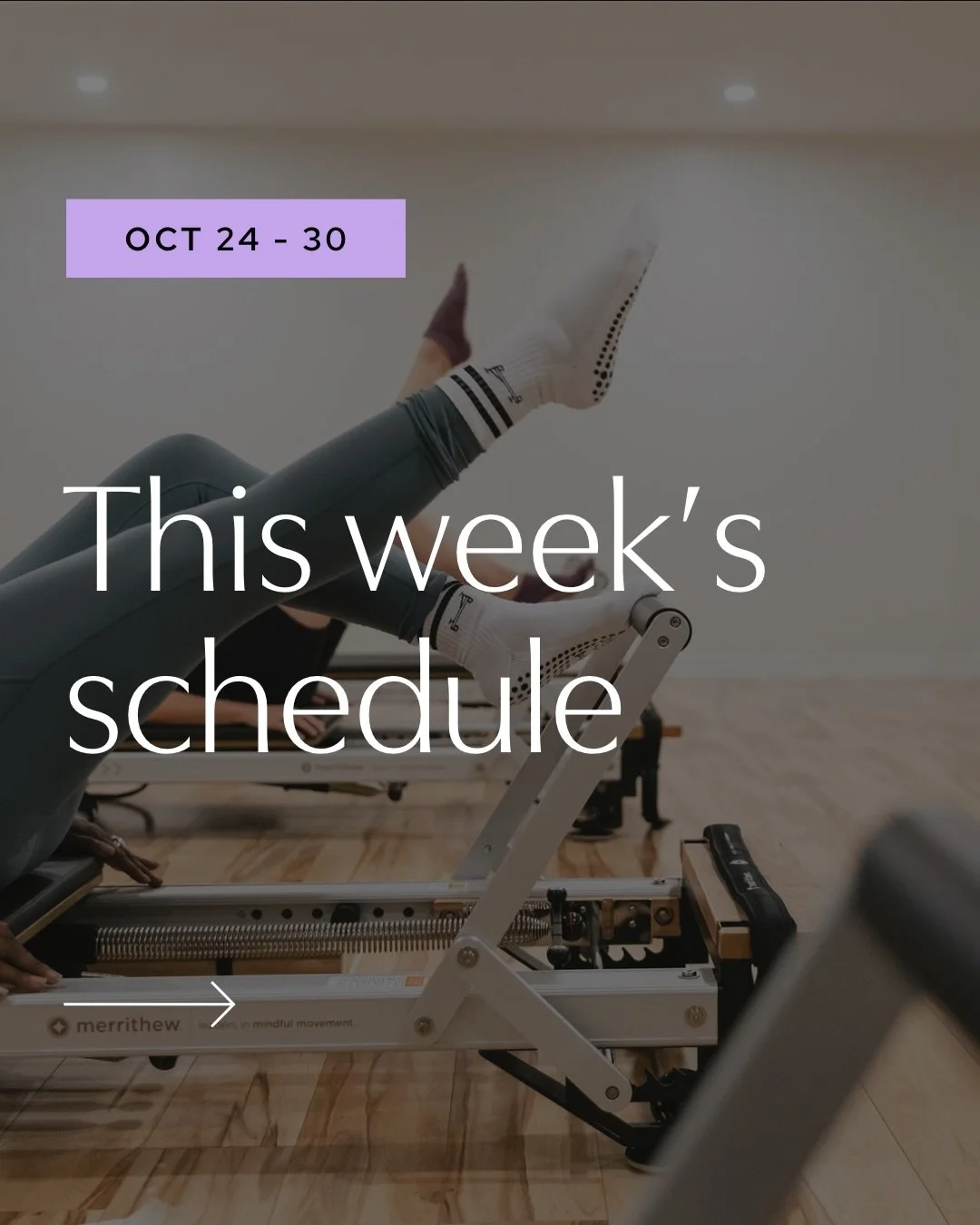 Looking to move with more intention this week? ✨ A little movement can shift your whole mood.

Our small group classes are designed to support you with thoughtful guidance in a space that feels welcoming and grounded. Start your day with movement or 