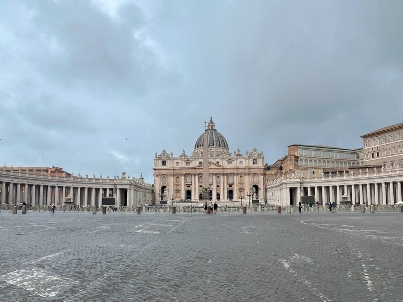 St. Peter's Square. Photographed by Luke Lynch.