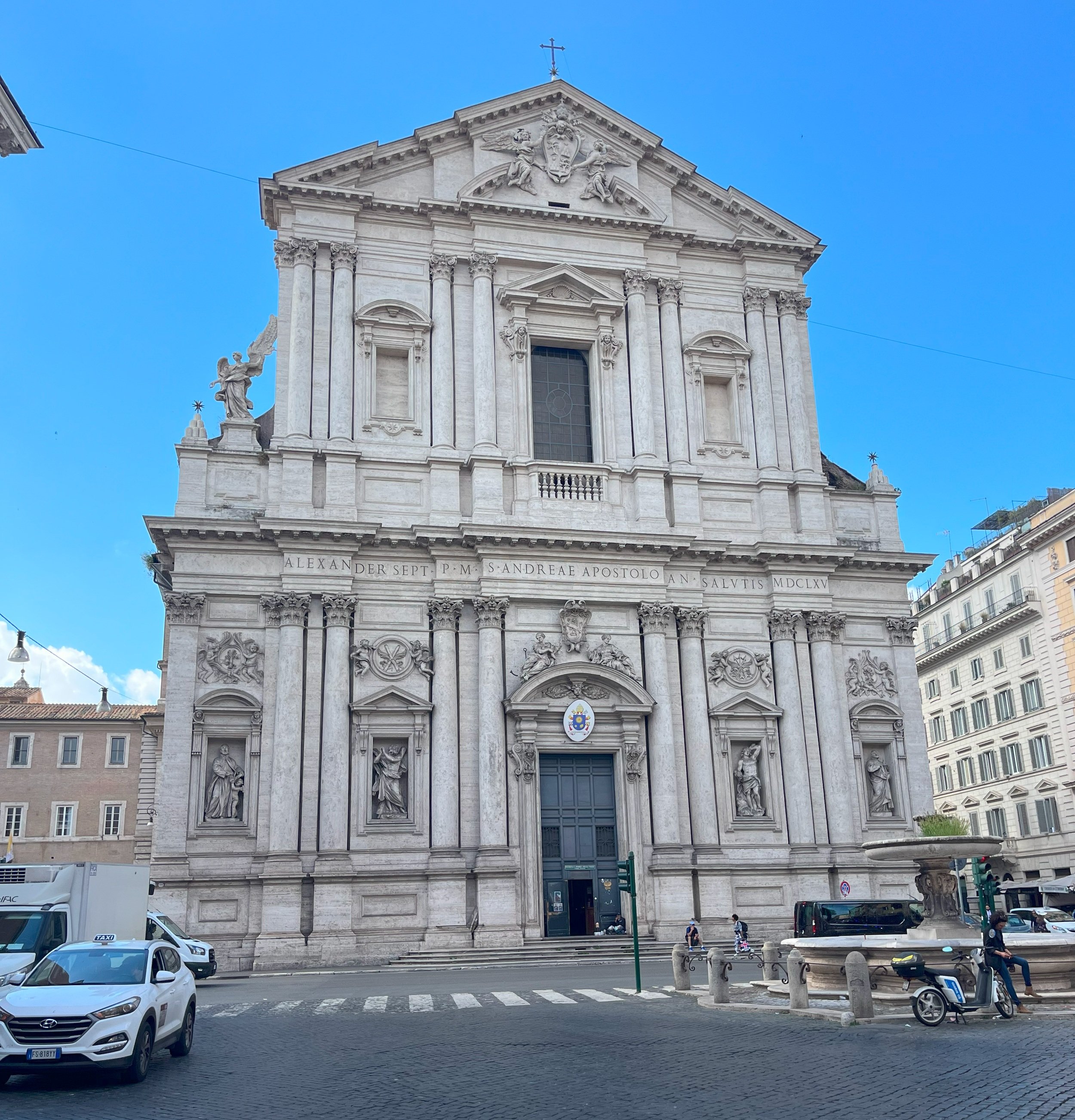 The Basilica of Sant'Andrea della Valle. Photographed by Luke Lynch.