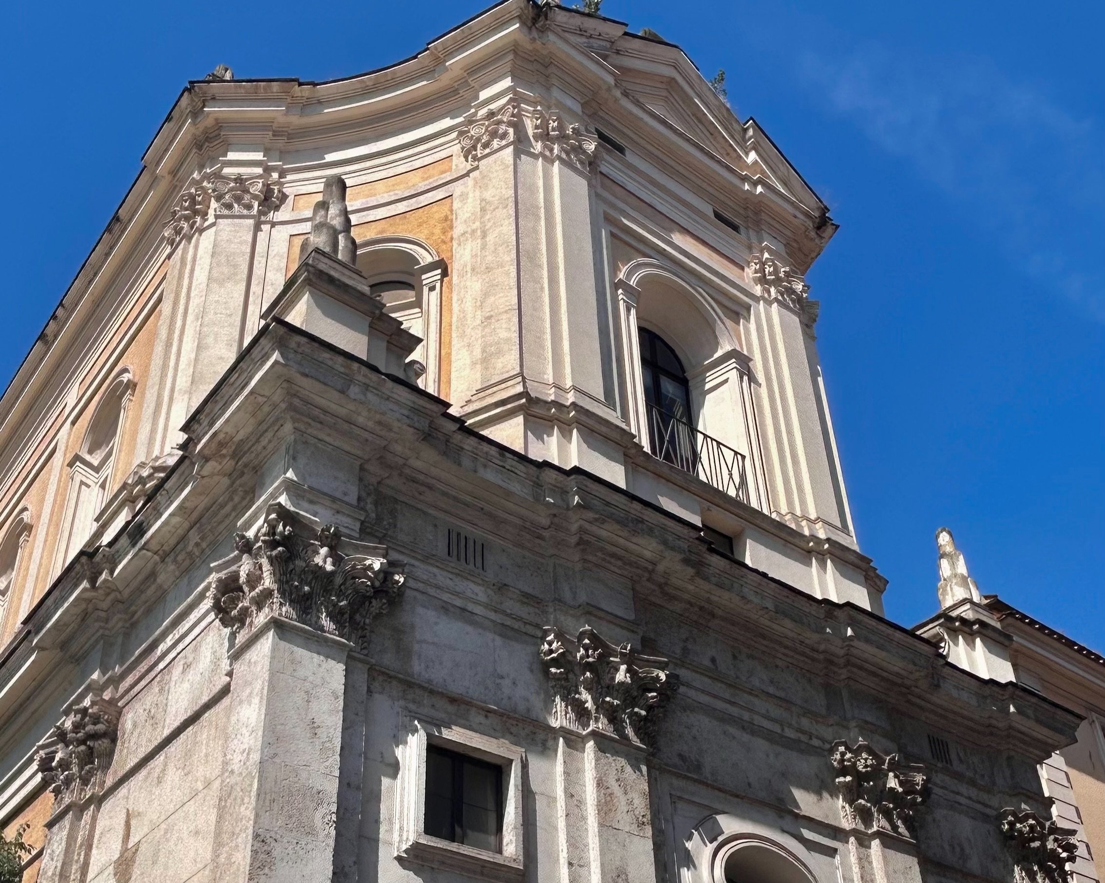 Reconstructed Santa Rita da Cascia. Photographed by Audrey Huhn.