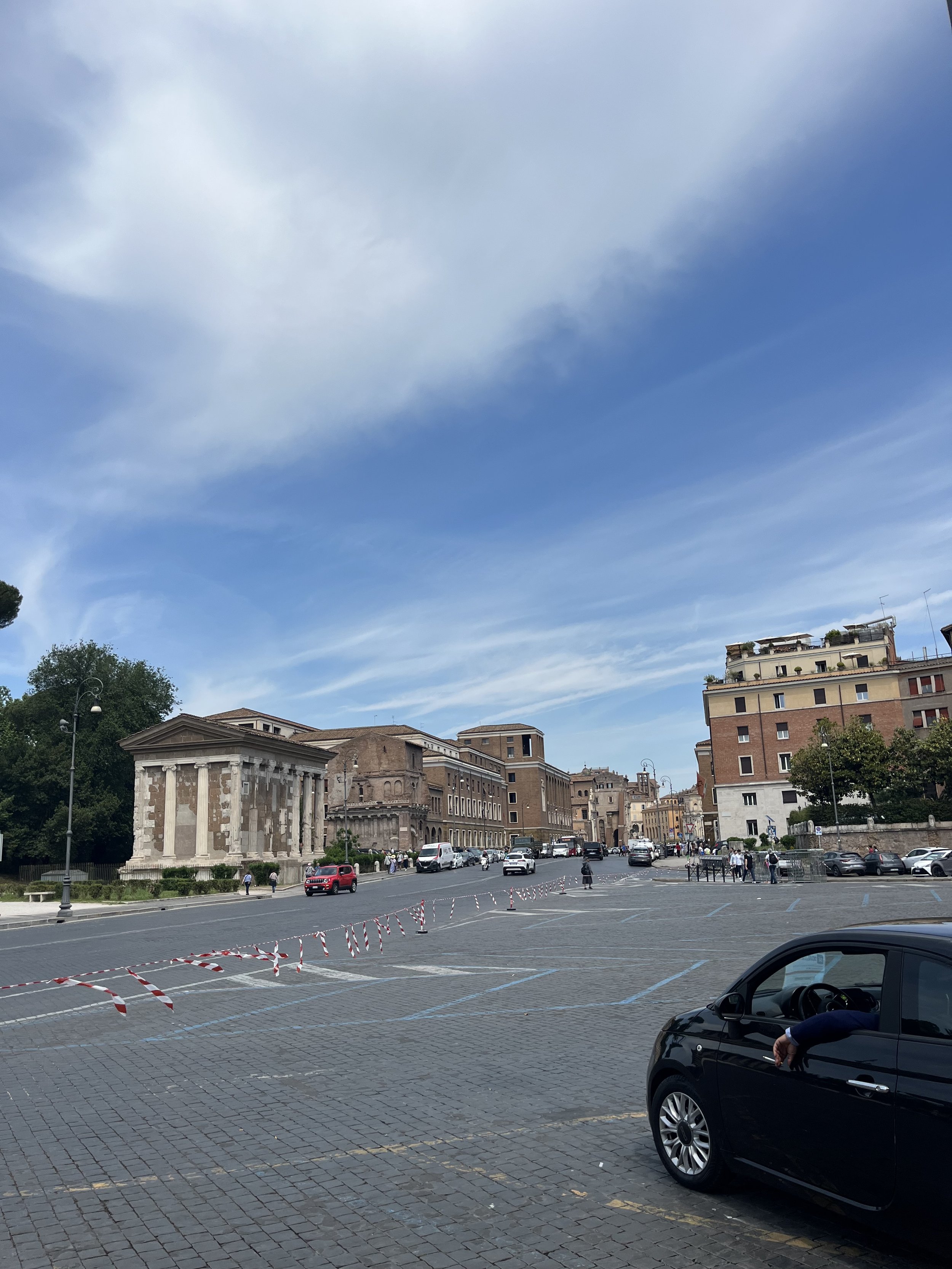 View down the Via del Mare. Photographed by Luke Lynch.