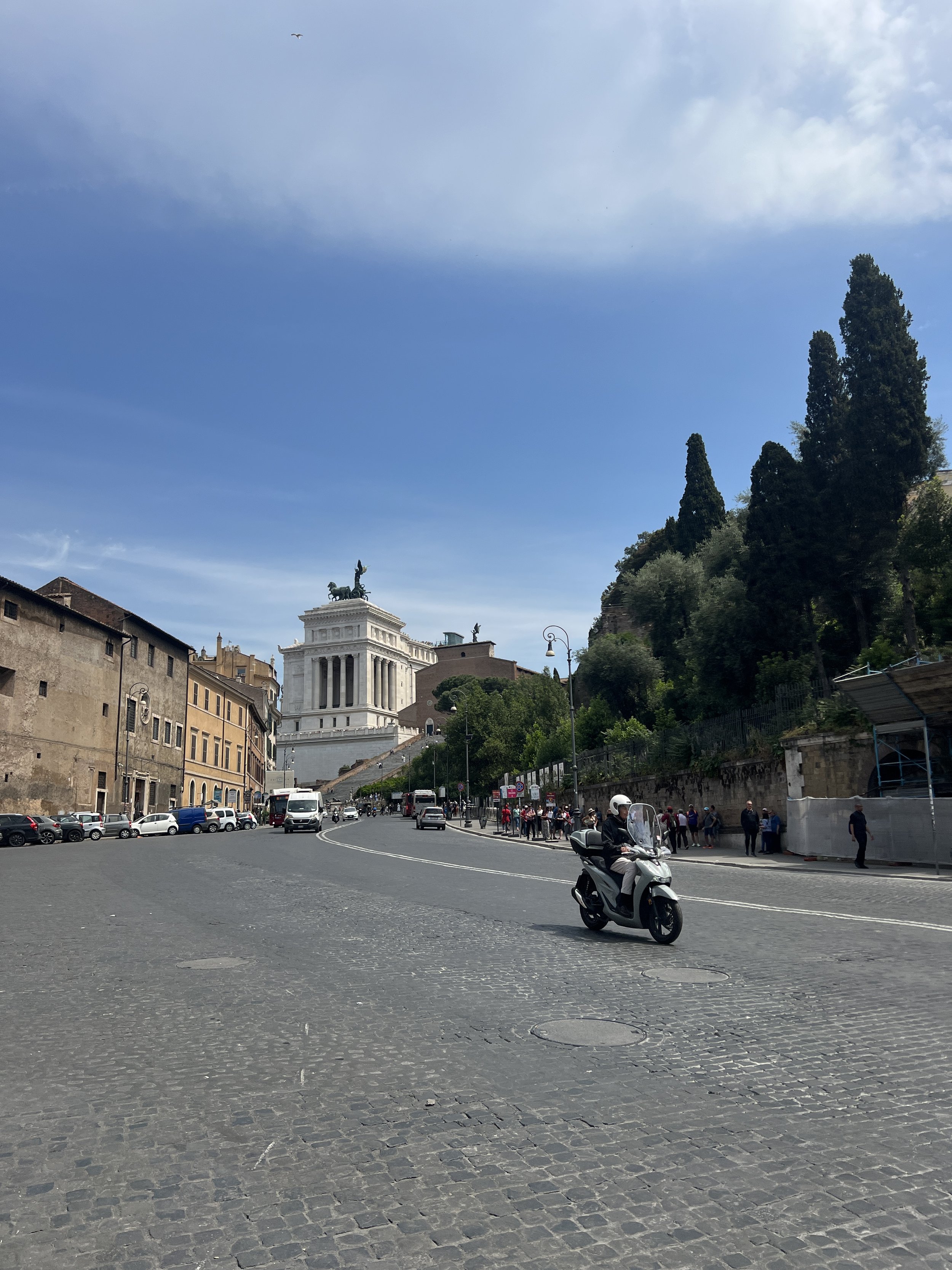 View along the Via del Mare. Photographed by Makenna Karst.