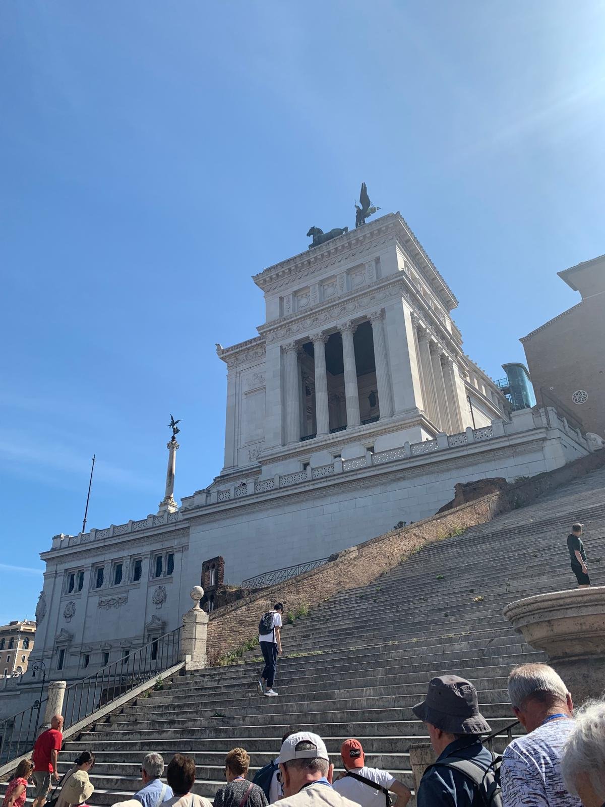 The Vittorio and Scalinata dell'Ara Coeli. Photographed by Reid Graham.