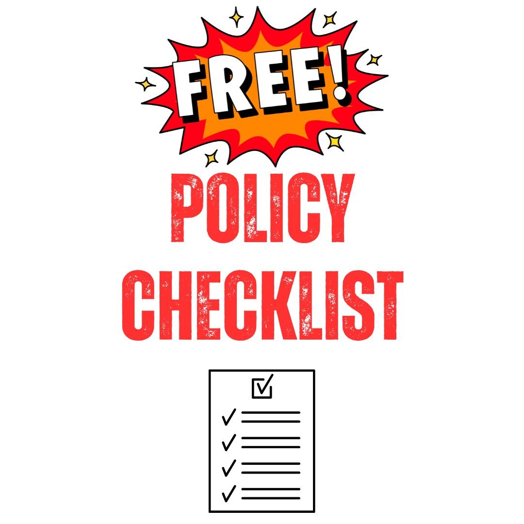 FREE Policy Checklist for Churches
